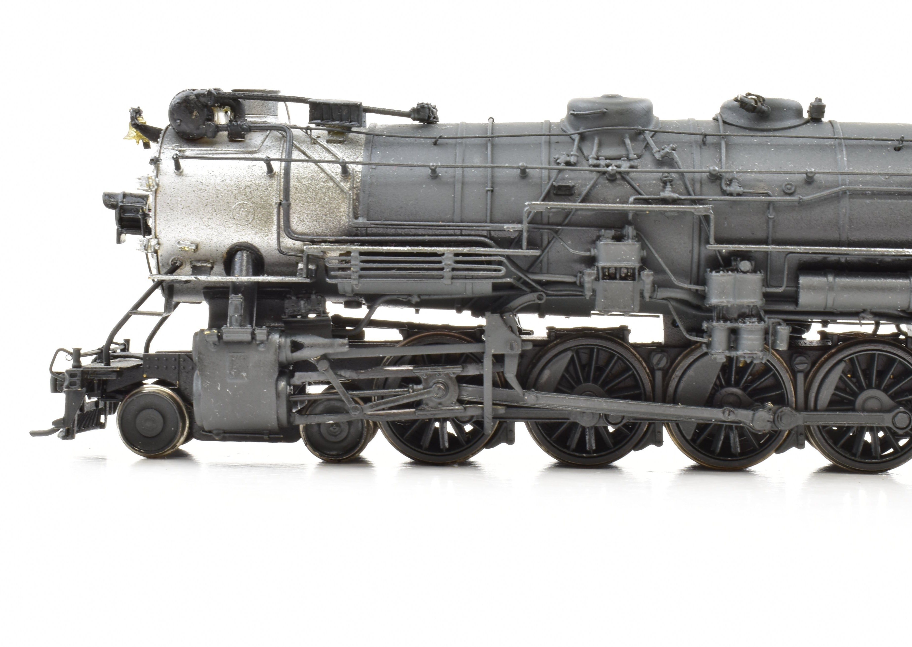 HO Scale Custom Painted DCC & Sound Brass Key Imports Model of Denver & Rio Grande Western M - 75 4 - 8 - 2 Mountain Locomotive