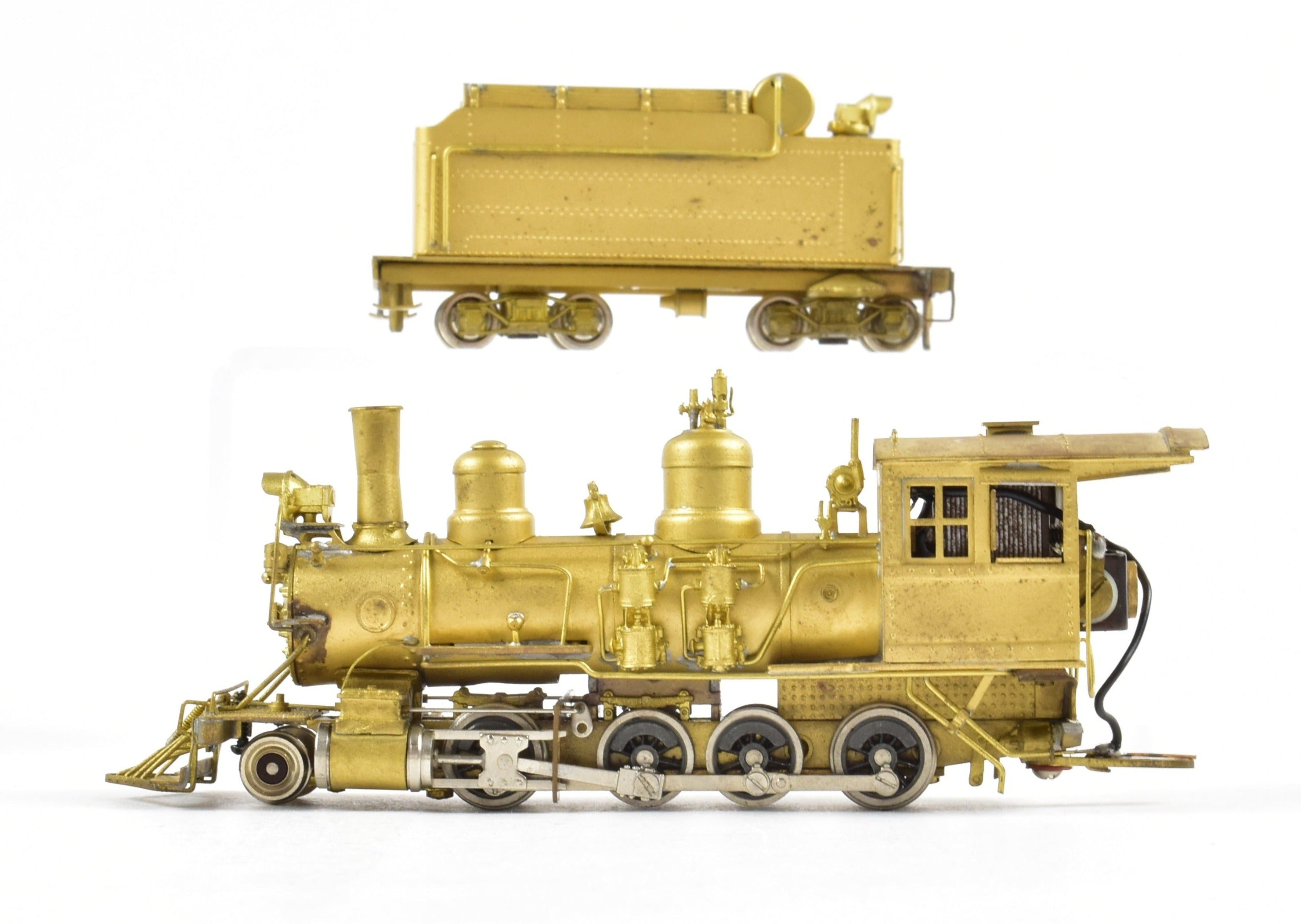HOn3 Scale Brass Model of Balboa's Denver & Rio Grande Western C-19 2-8-0 Locomotive