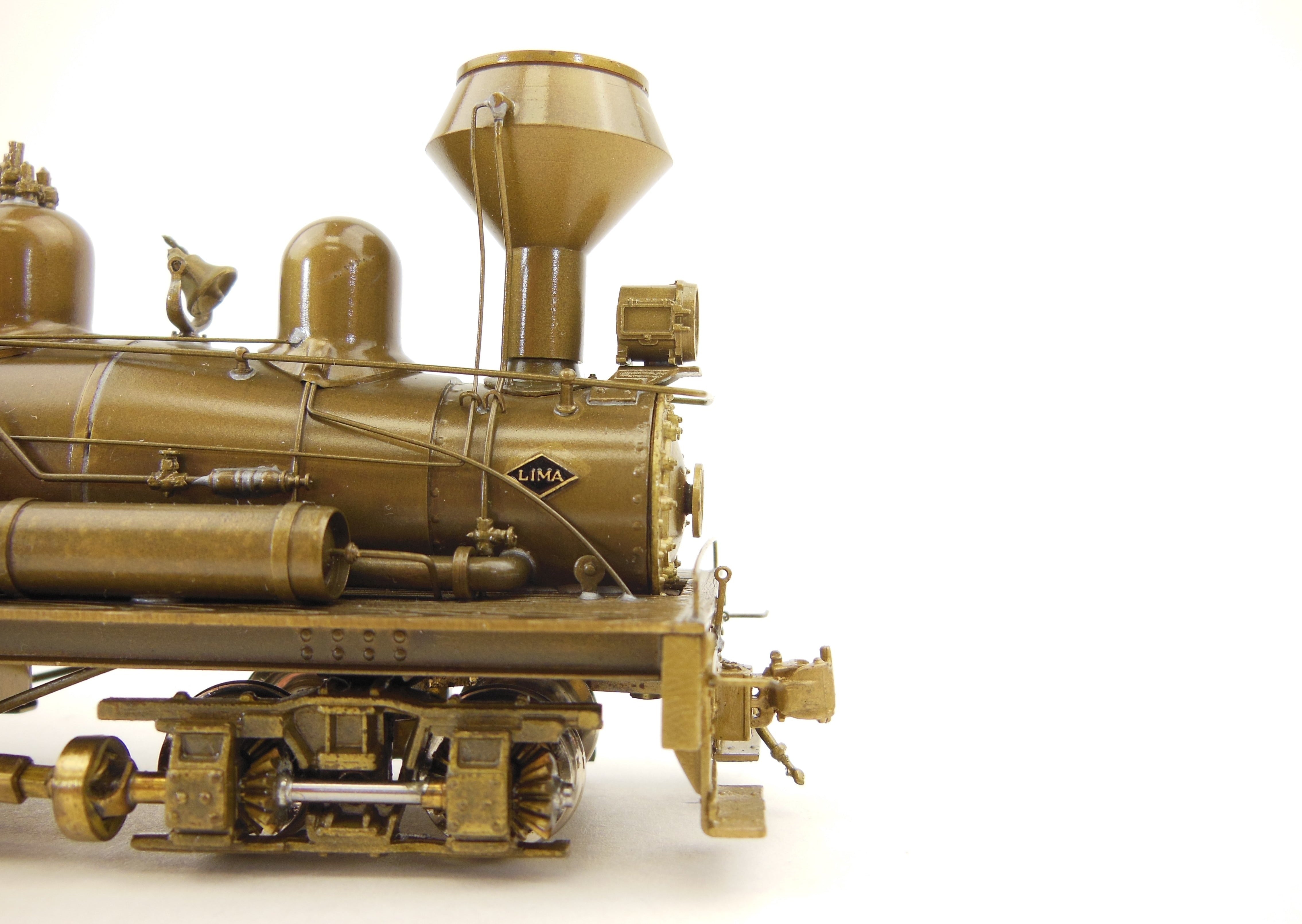 HO Scale Brass PFM - United Cherry River 3-Truck Shay Geared Model Locomotive for Train Enthusiasts