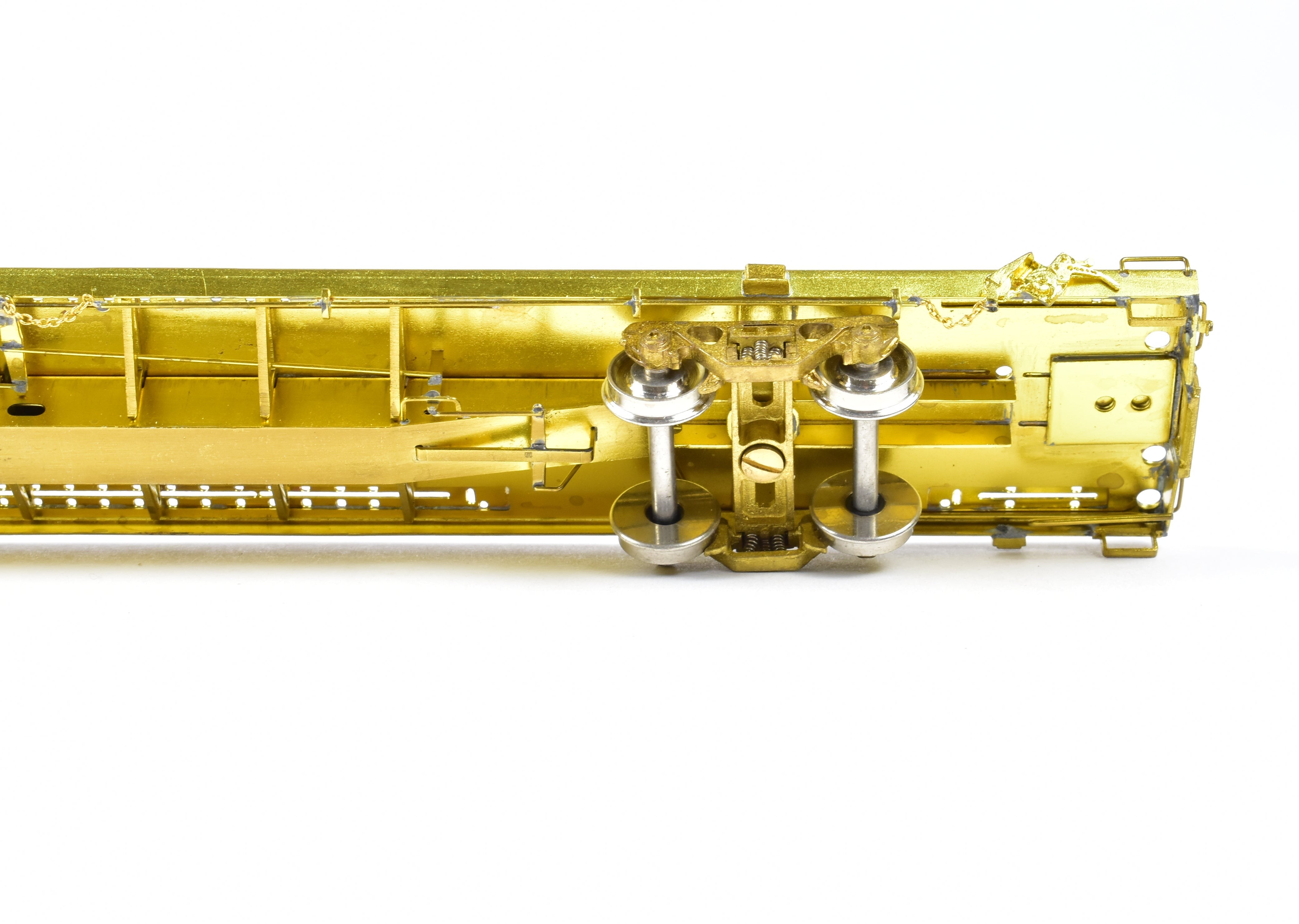 HO Scale Brass OMI - Overland Models, Inc. Maine Central (MEC) TOFC Trailer Train Flat Car Measuring 89 Feet and 4 Inches