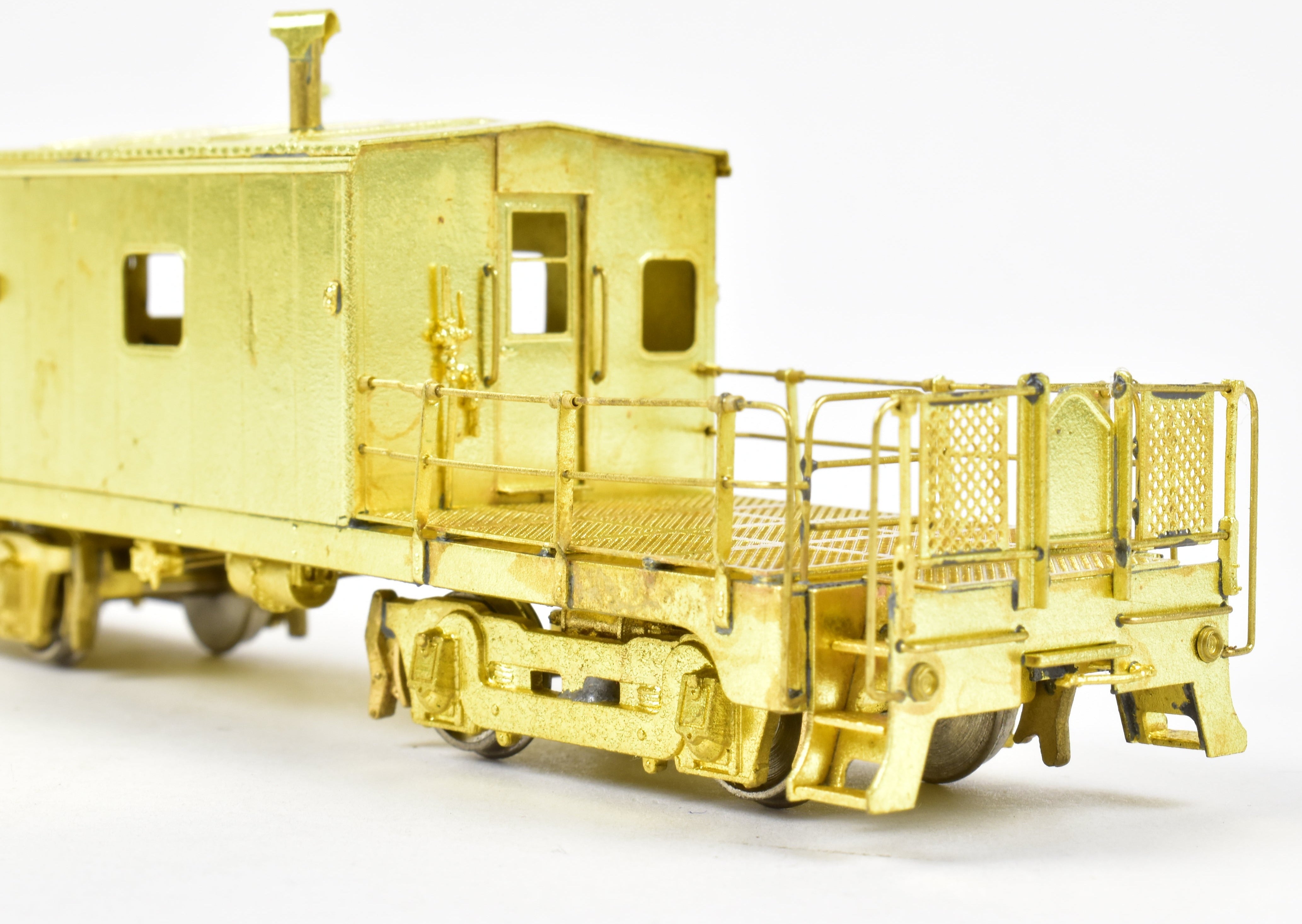 HO Brass OMI Great Northern Transfer Caboose X177 - X180 by Overland Models
