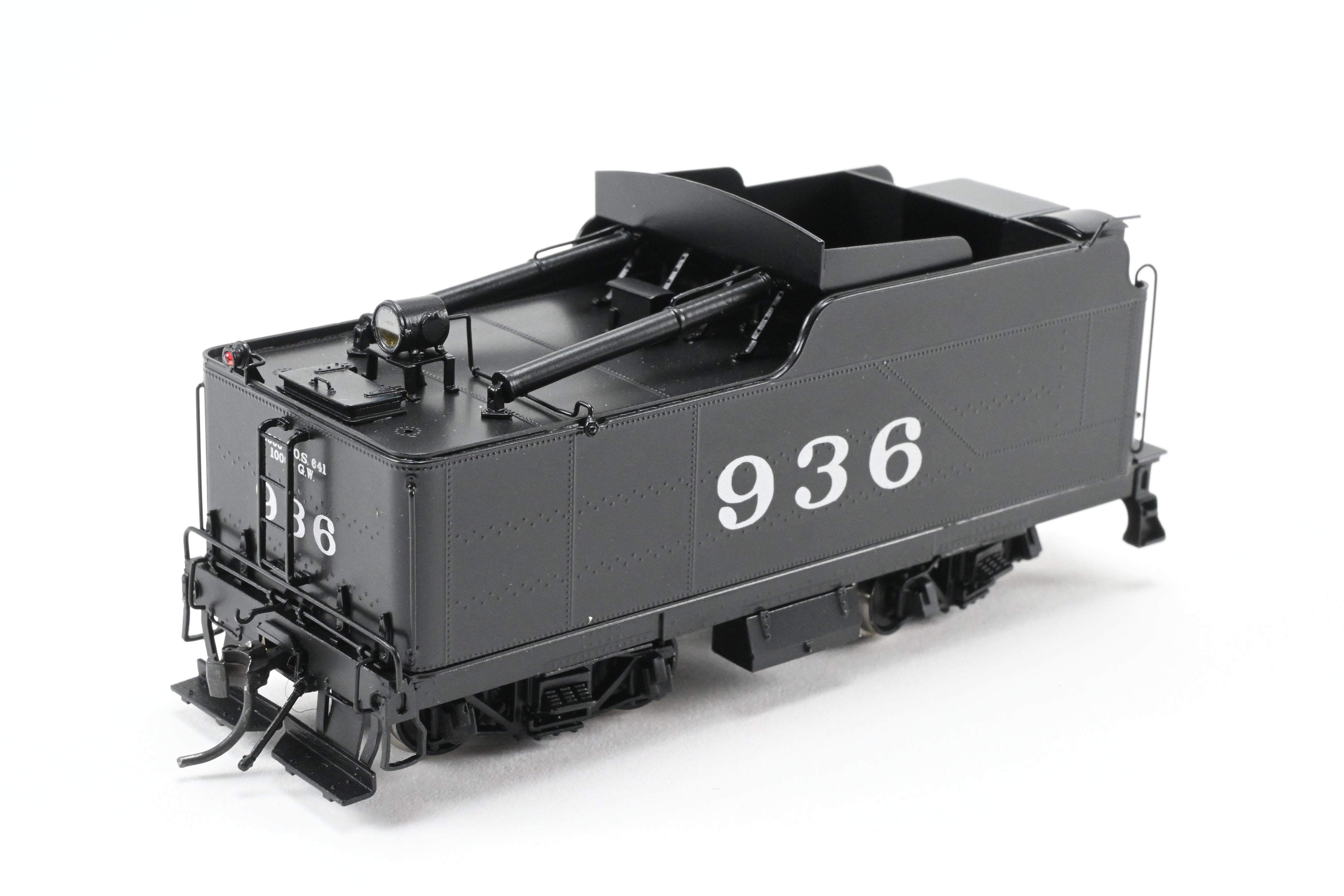 HO Scale Brass Division Point ATSF - Santa Fe 2-10-2 Freight Passenger Locomotive #936 with 8500 Gallon Coal Tender Model