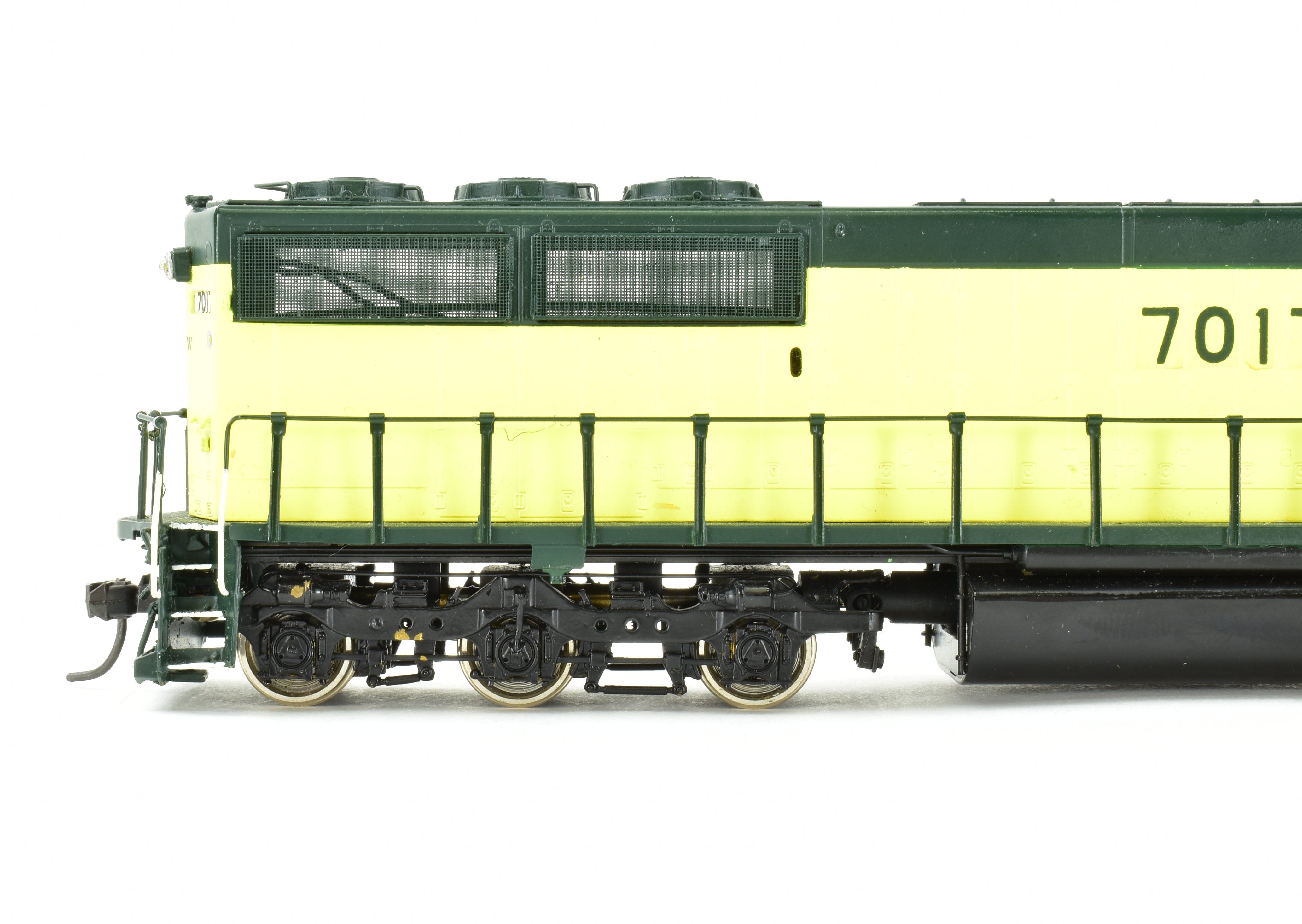 HO Scale Brass OMI - Overland Models, Inc. C&O/UP EMD SD50 Low Hood Locomotive with Pro-Paint in C&NW - Chicago & North Western Livery
