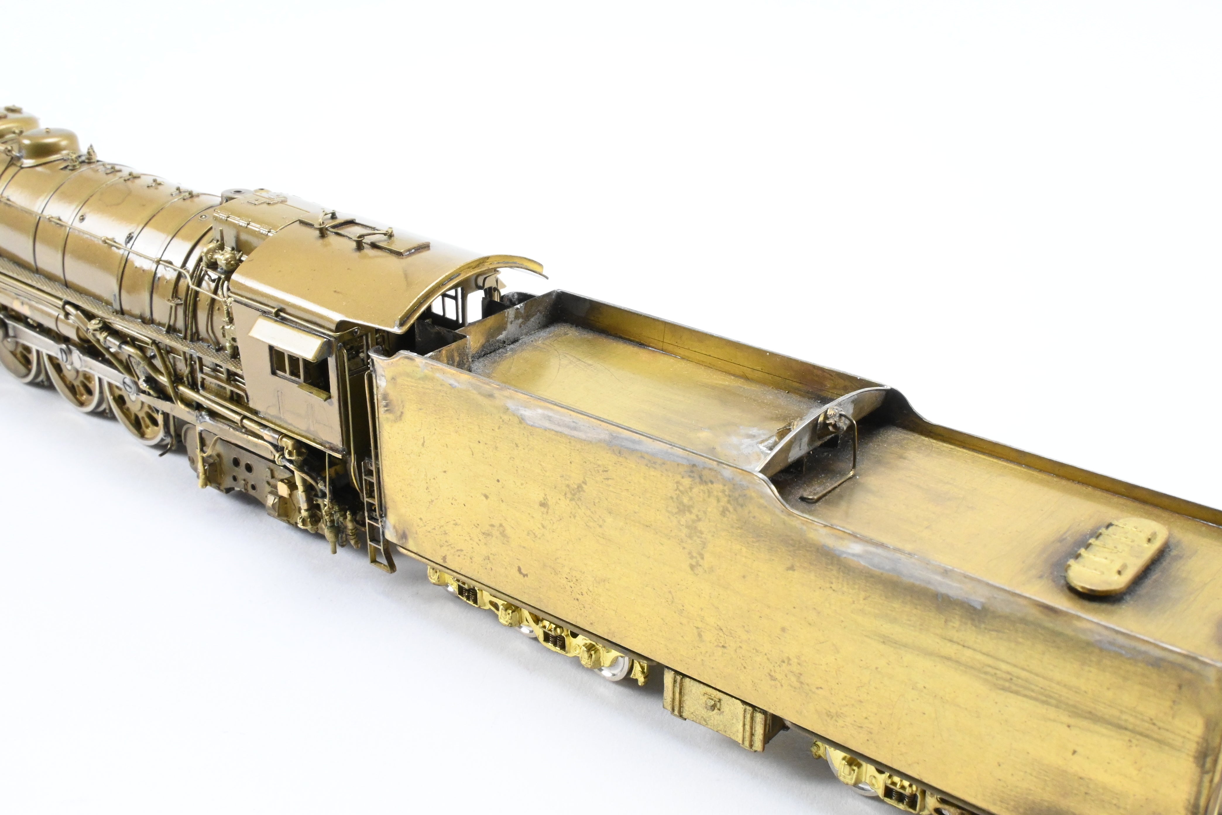 HO Scale Brass Hallmark Models SLSF - Frisco 4500 Class Dual Service Series 4-8-4 Custom Model Engine Driven by Joe G. Collias
