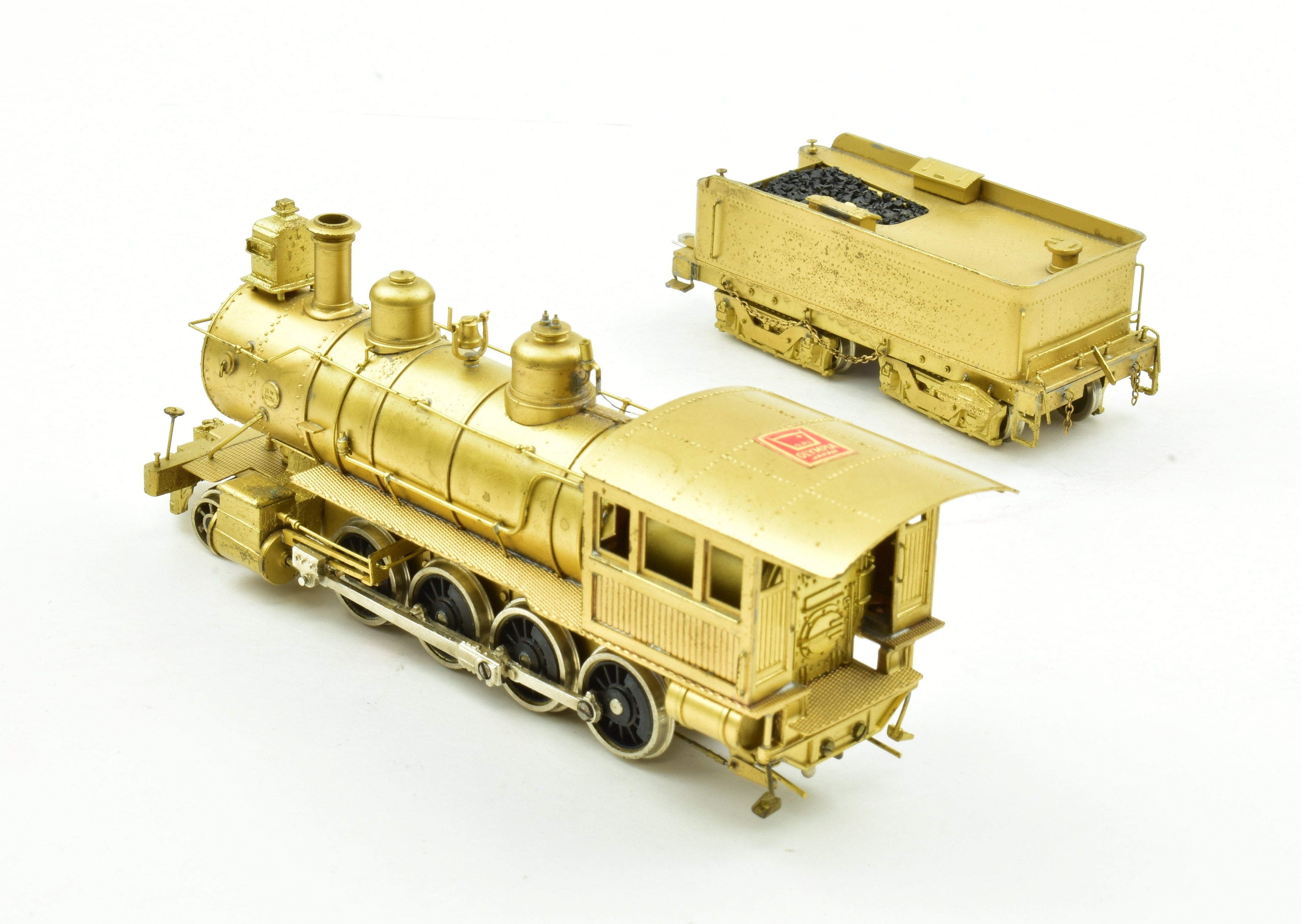 High - Quality HO Scale Brass Gem Models Northern Pacific F - 1 2 - 8 - 0 Steam Locomotive Model