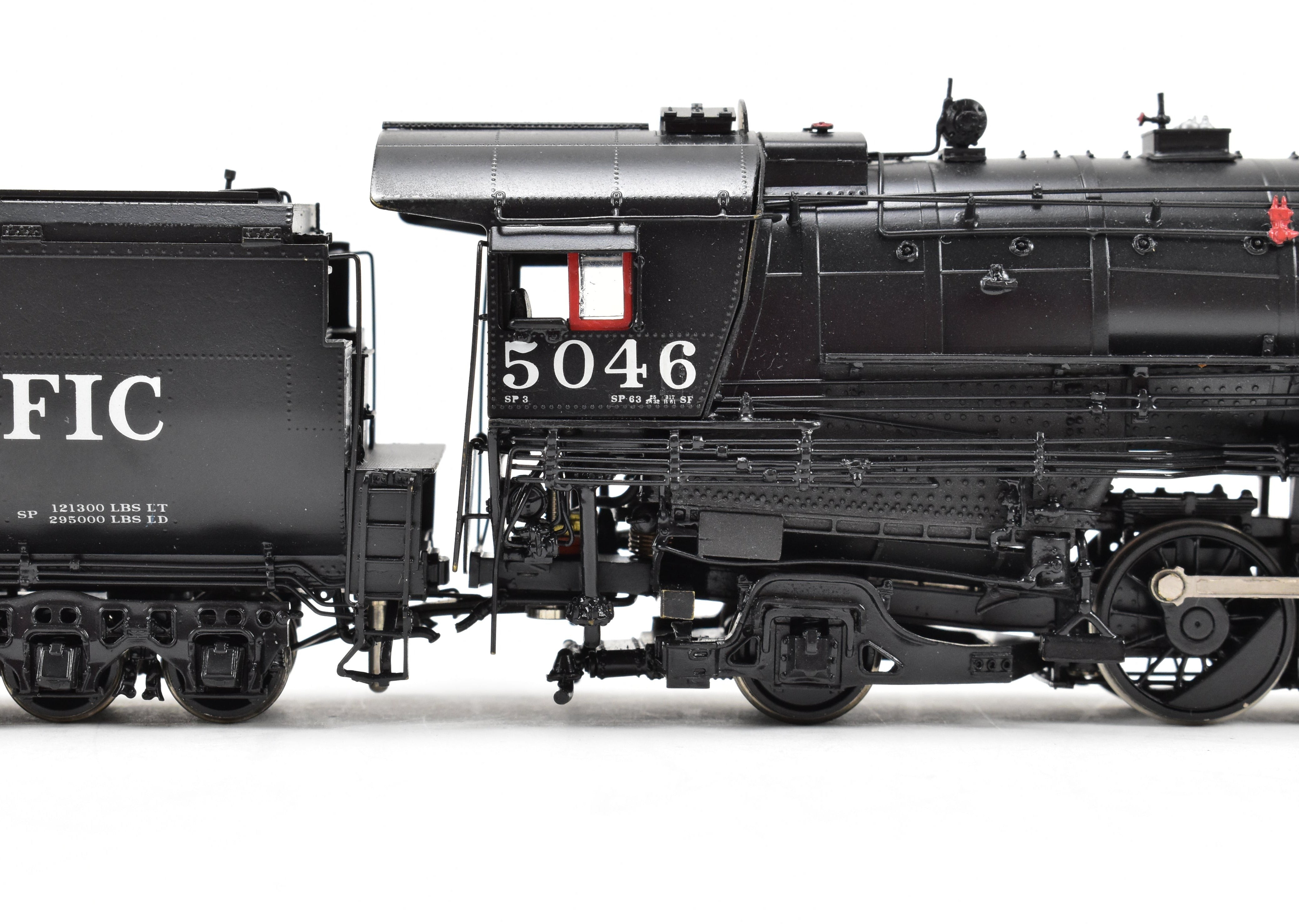 HO Scale Brass Precision Scale Co. SP-3 4-10-2 Pro Painted Locomotive #5046