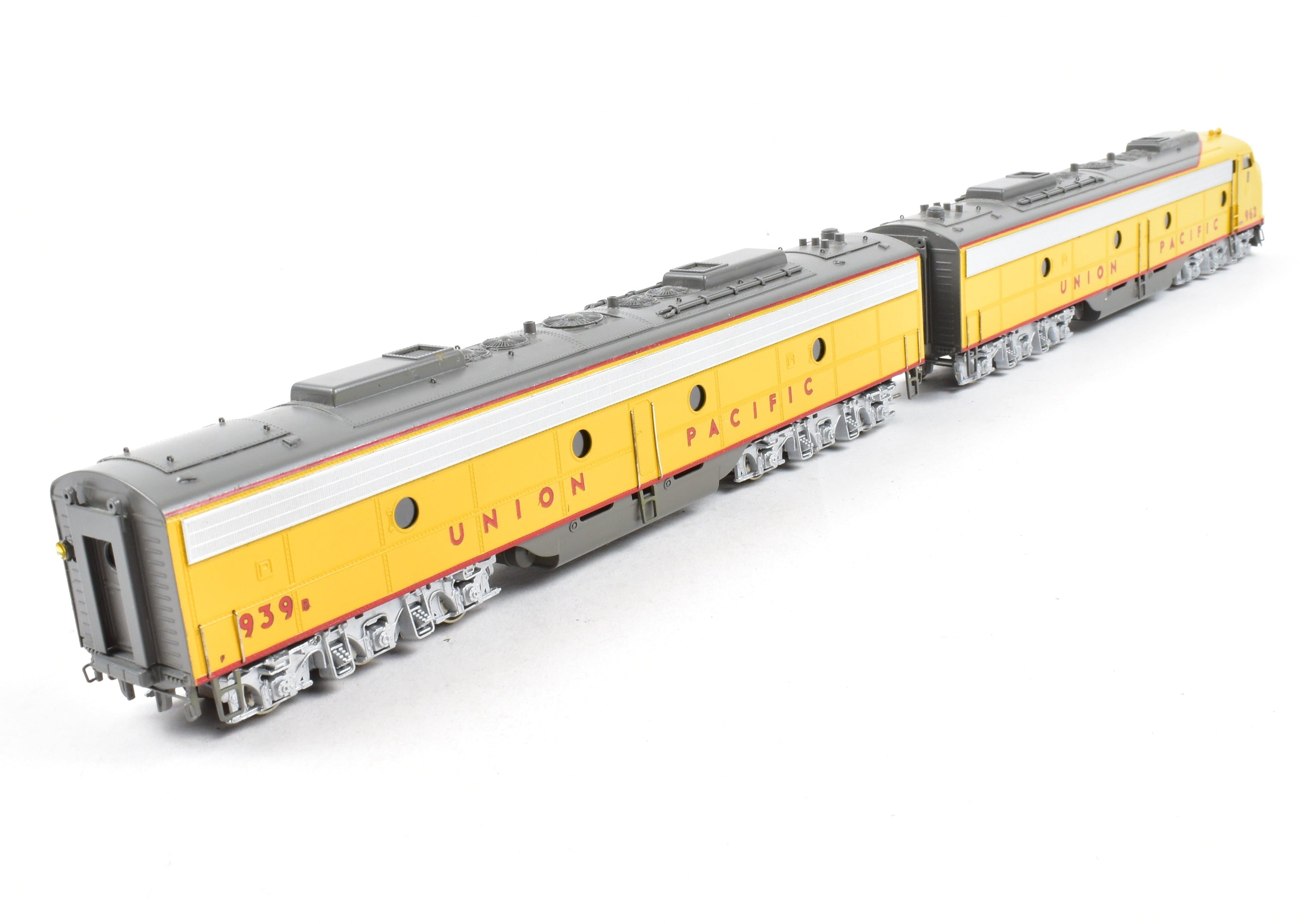 HO Scale Brass UP - Union Pacific E9 A/B Set Professionally Painted & Detailed