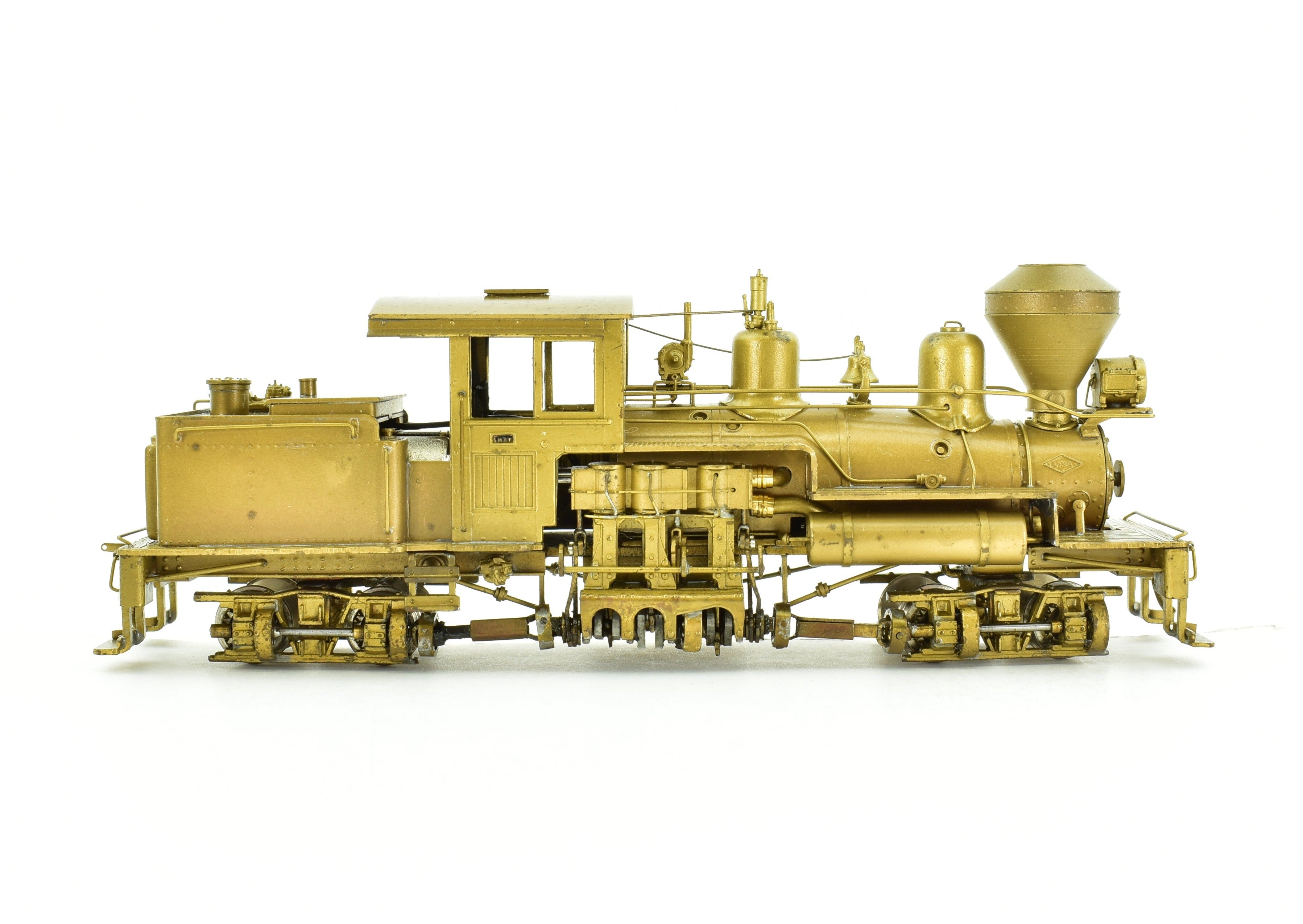 1969 Run HOn3 Brass PFM - United Cowichan Railroad 25 - ton Shay Model