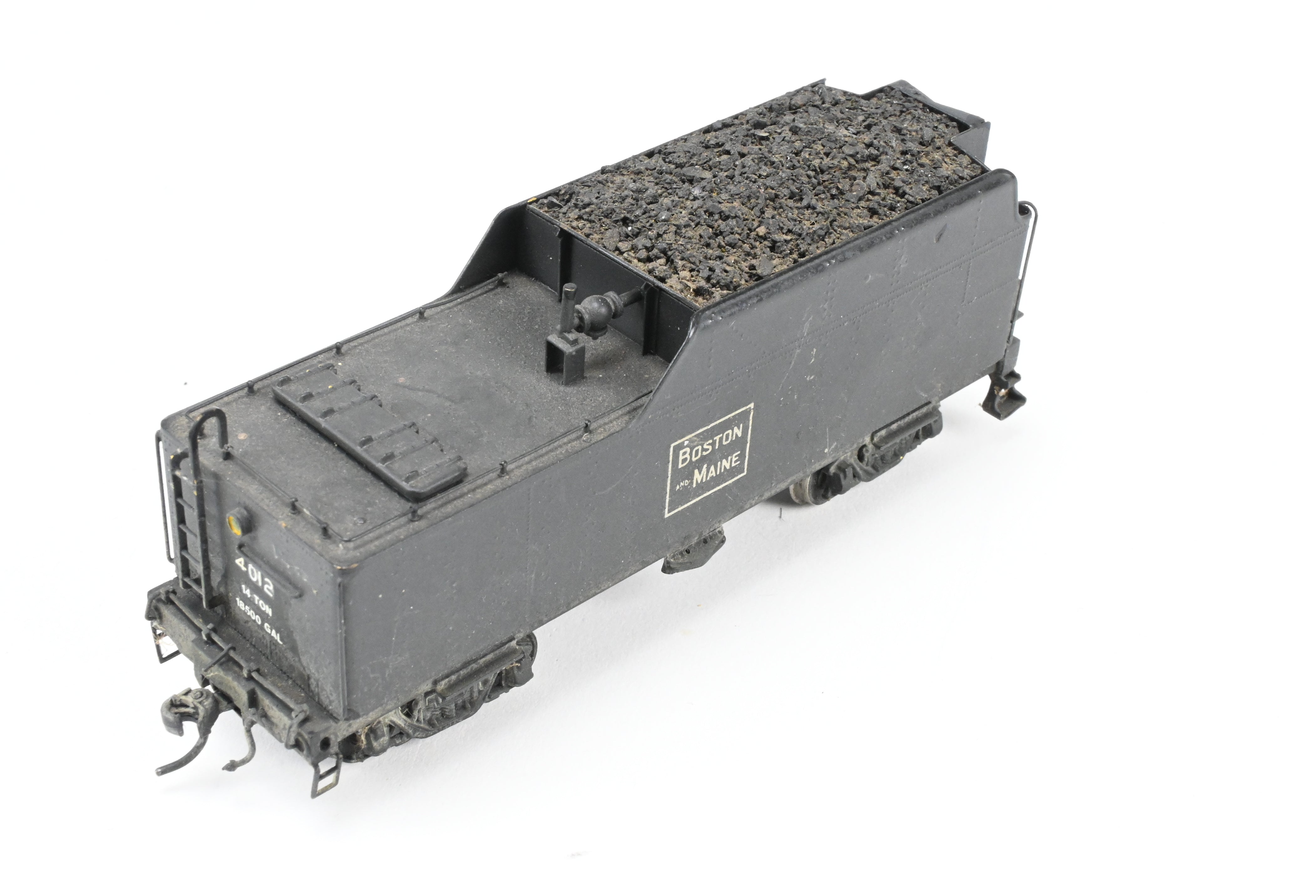 HO Scale Brass Westside Model Co. B&M - Boston & Maine 2-8-4 Class T-1a Berkshire Locomotive Model Custom Painted with No. 4012