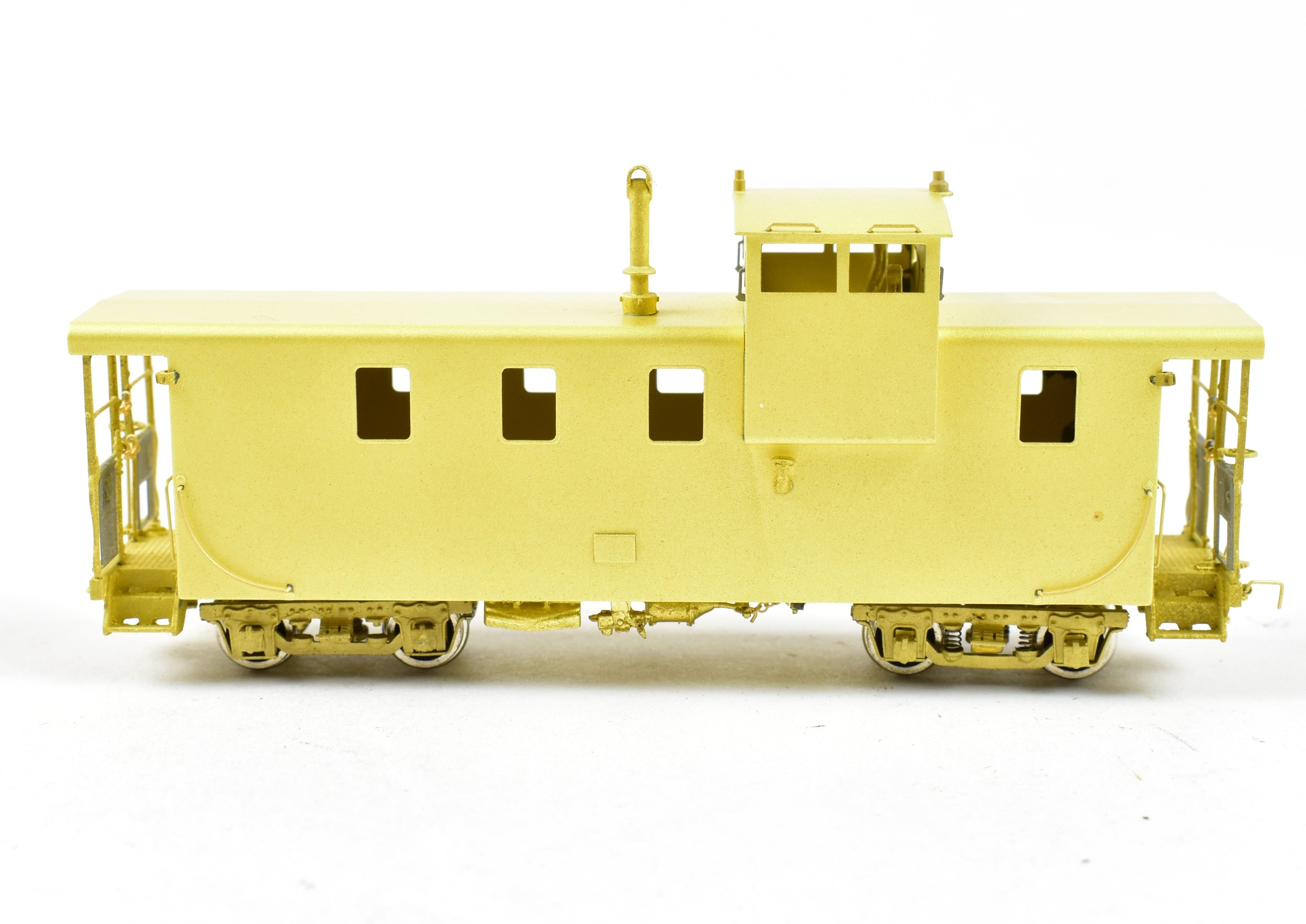 HOn3 Scale Model Brass Precision Scale Co. White Pass & Yukon Railway Steel Caboose 901 - A Collectible Train Car