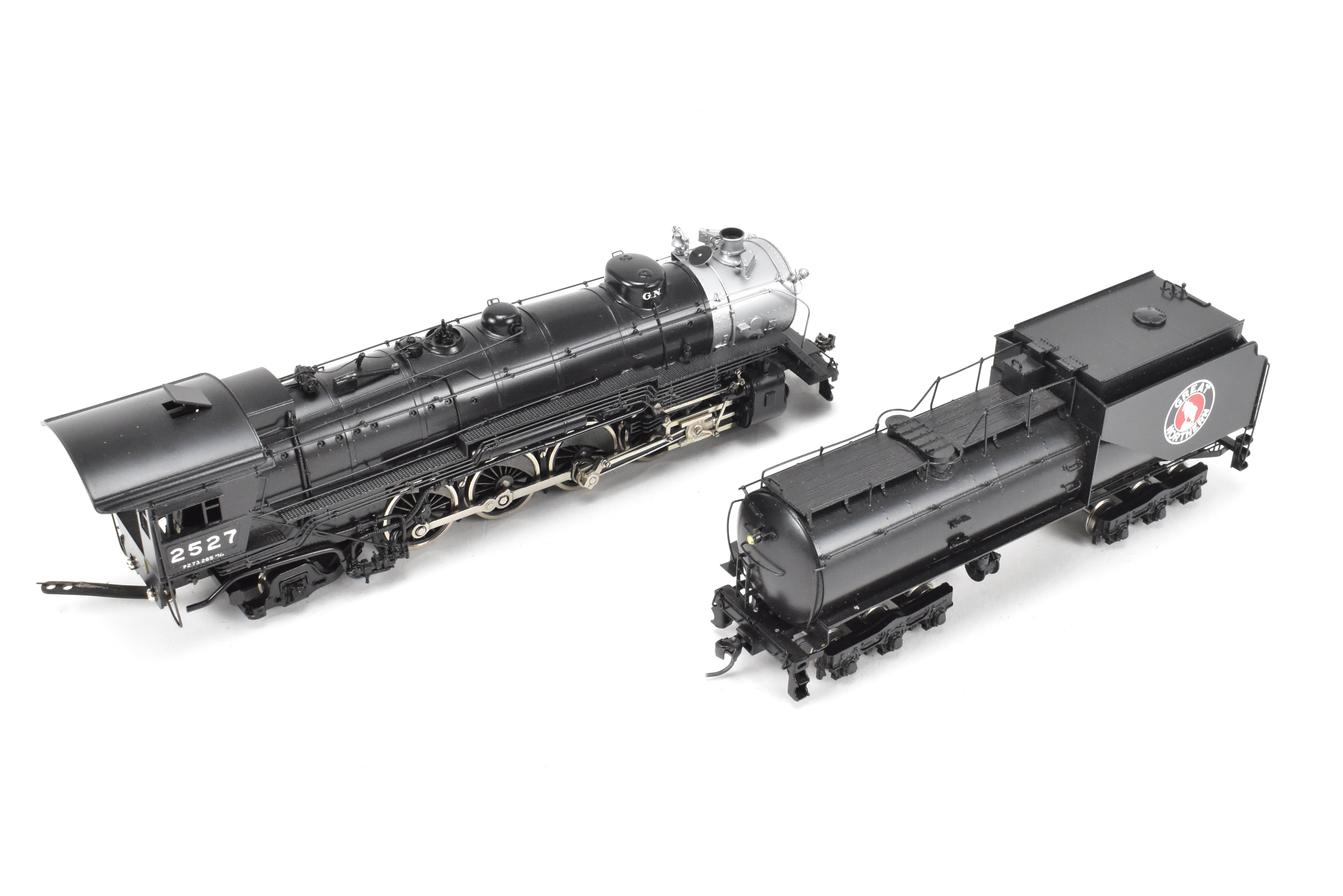 HO Brass Tenshodo Great Northern 4-8-2 Class P-2 Factory Painted Crown #2527 (1974 Last Run)