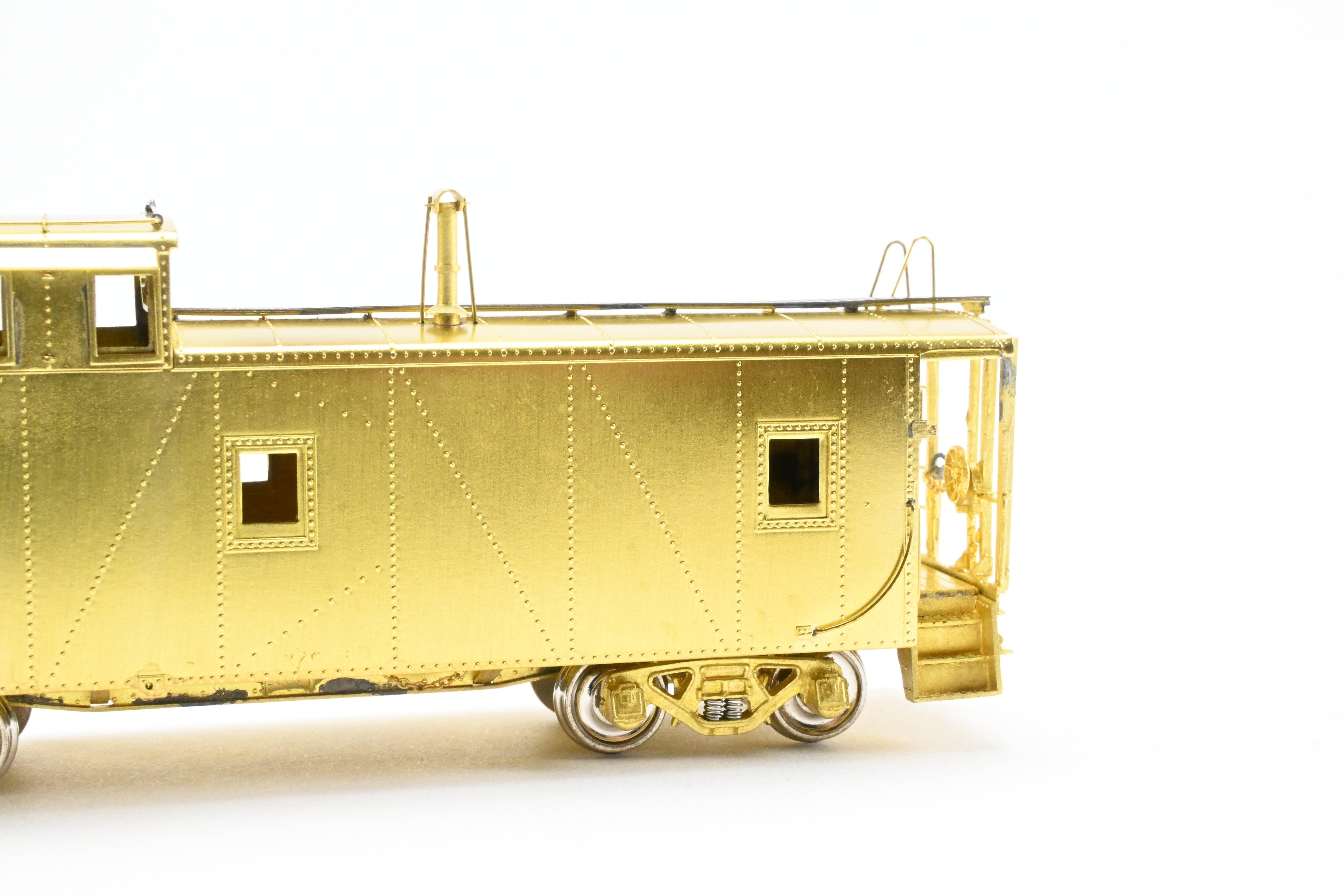 HO Scale Brass OMI - Overland Models, Inc. Missouri Pacific Steel Caboose with Rivets, Model Numbers Ranging from #1016 to #1050
