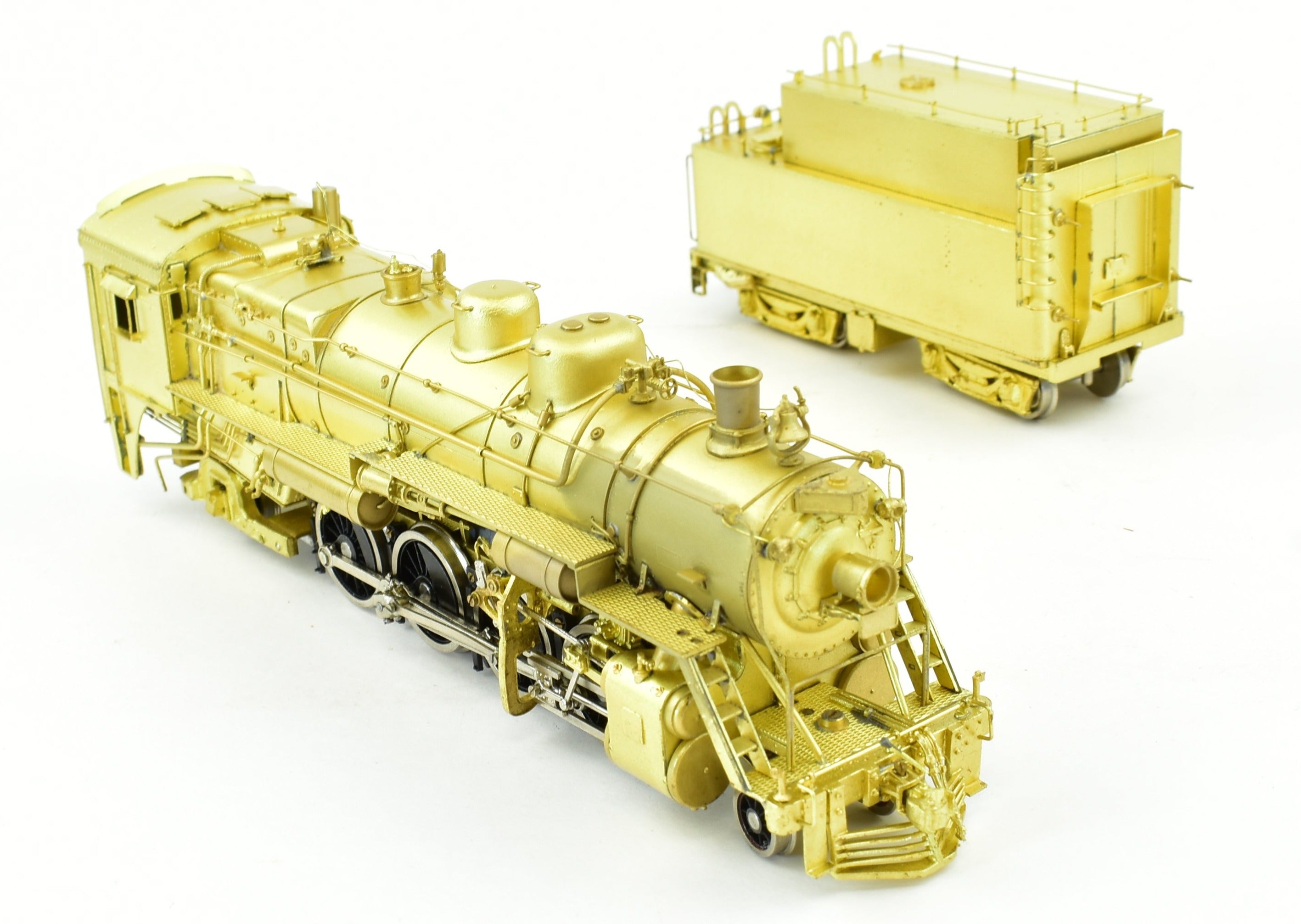 HO Scale Brass Model Train - Van Hobbies Canadian National Railway (CNR) S-2 2-8-2 Locomotive