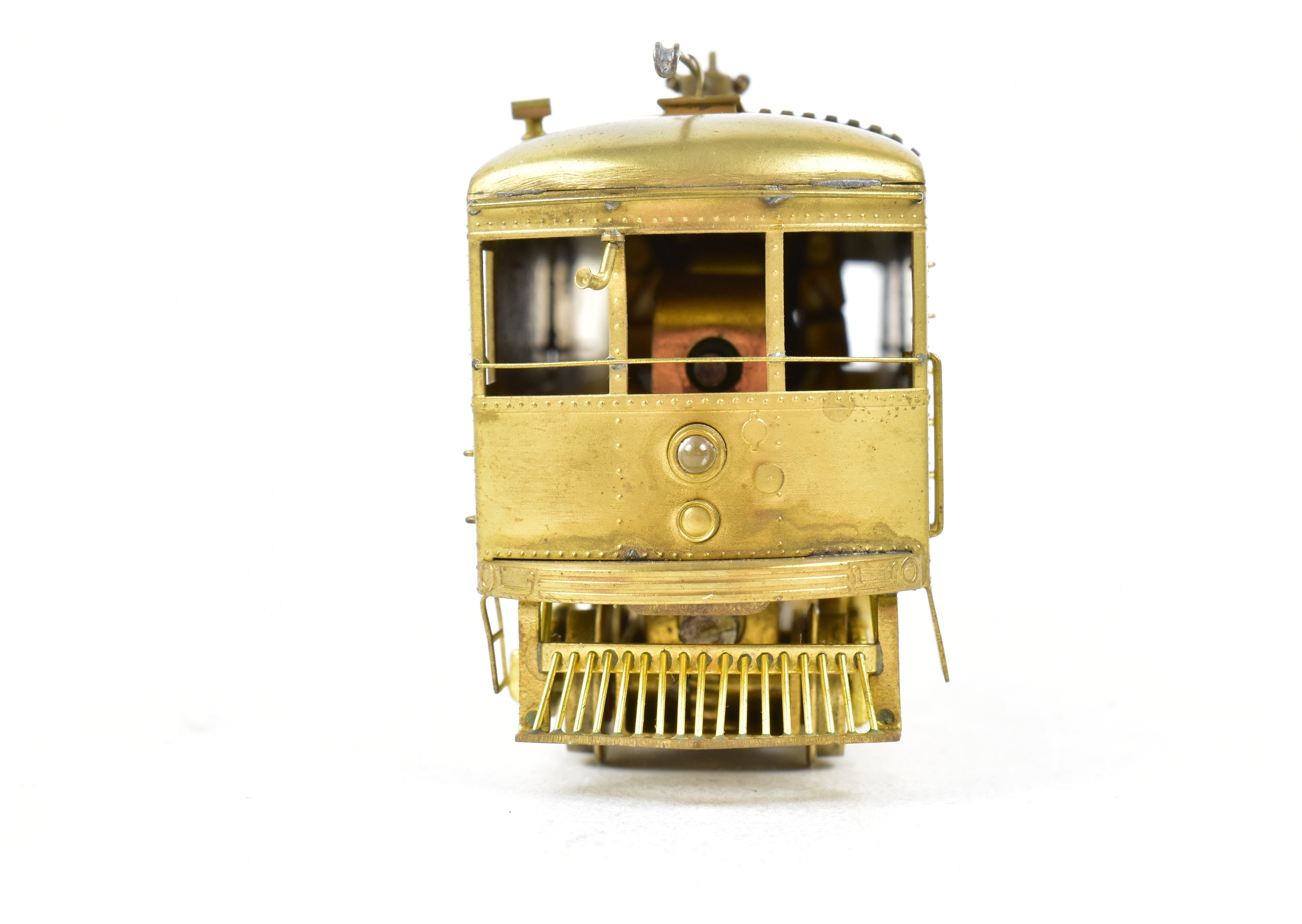 HO Scale Brass Ken Kidder Cincinnati & Lake Erie (C&LE) Box Cab Freight Motor Model in As-Is Condition