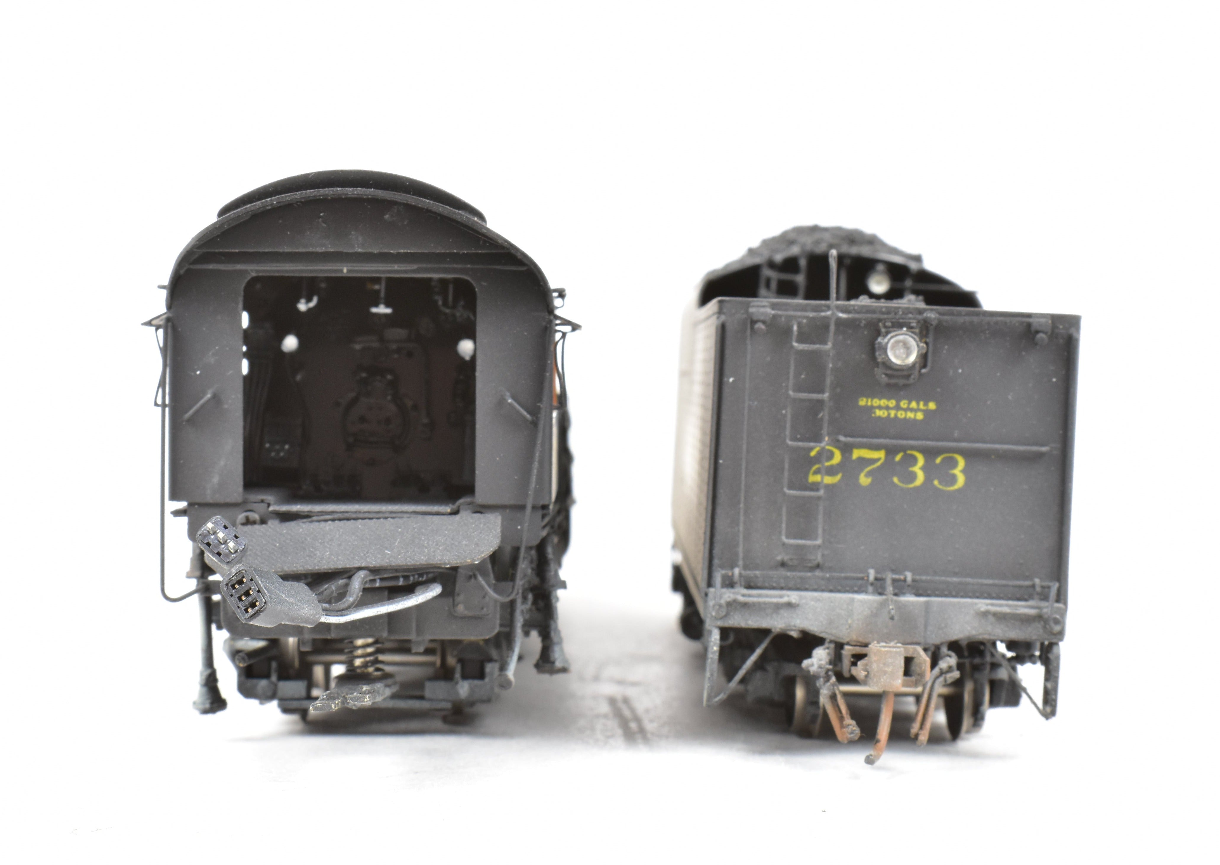 HO Brass Precision Scale Co. C&O K-4 Class 2-8-4 No. 2733 DCC Sound Model