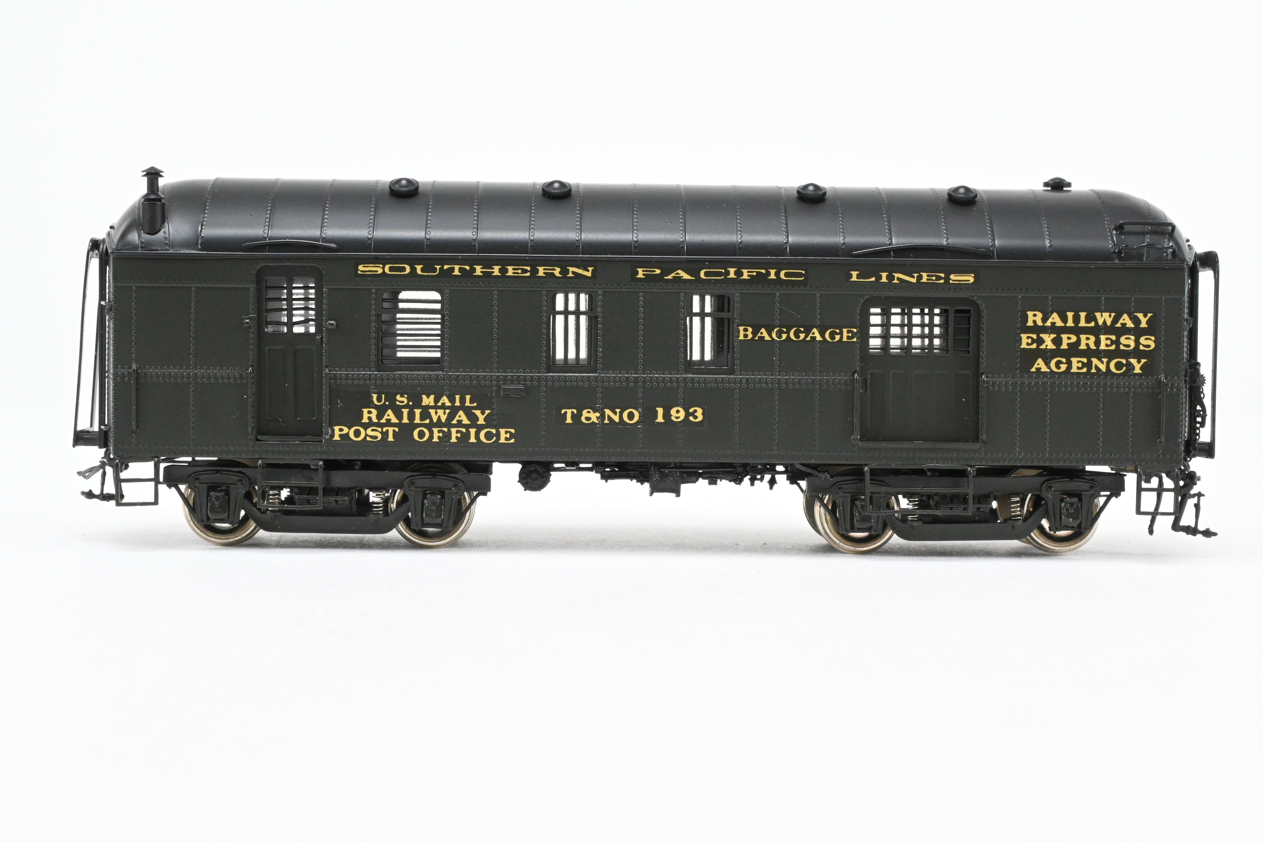HO Brass Precision Scale Co. T&NO 40' Baggage/RPO Model #193