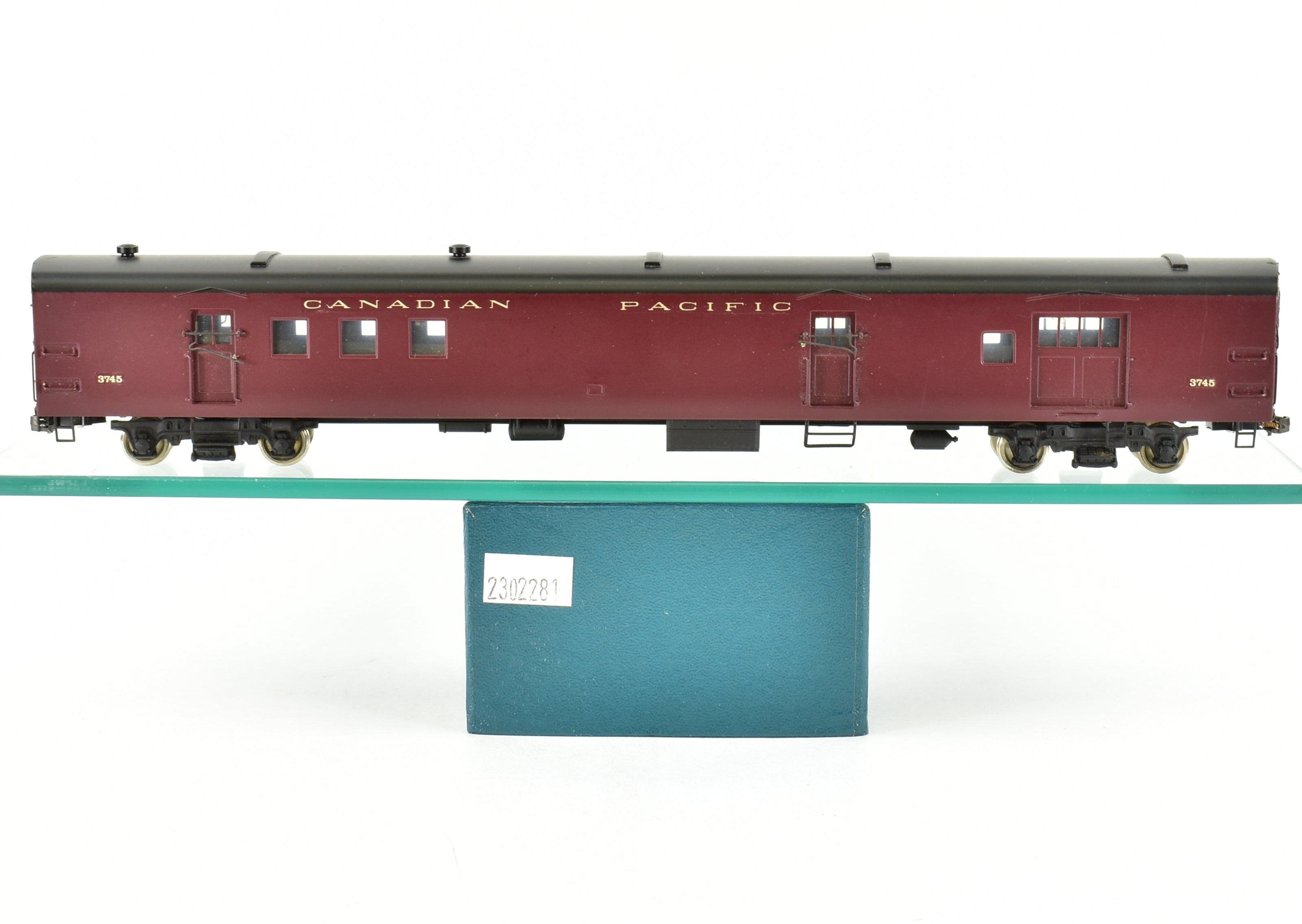 1978 HO Brass PFM - Van Hobbies Canadian Pacific RPO Car, No Original Box
