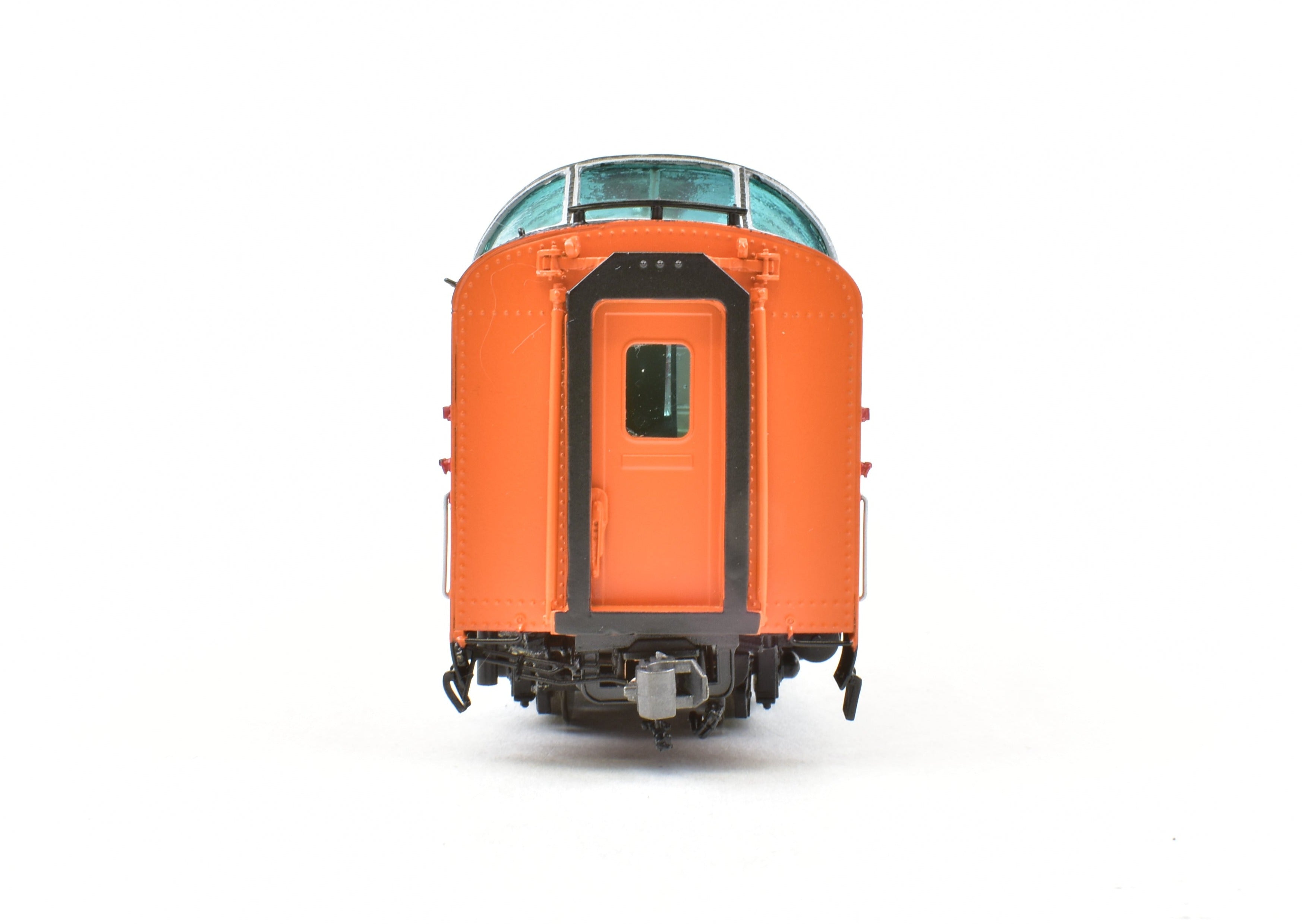 High - Quality HO Scale Brass Railway Classics Model of MILW - Milwaukee Road Super Dome Factory Painted with Road Number 55
