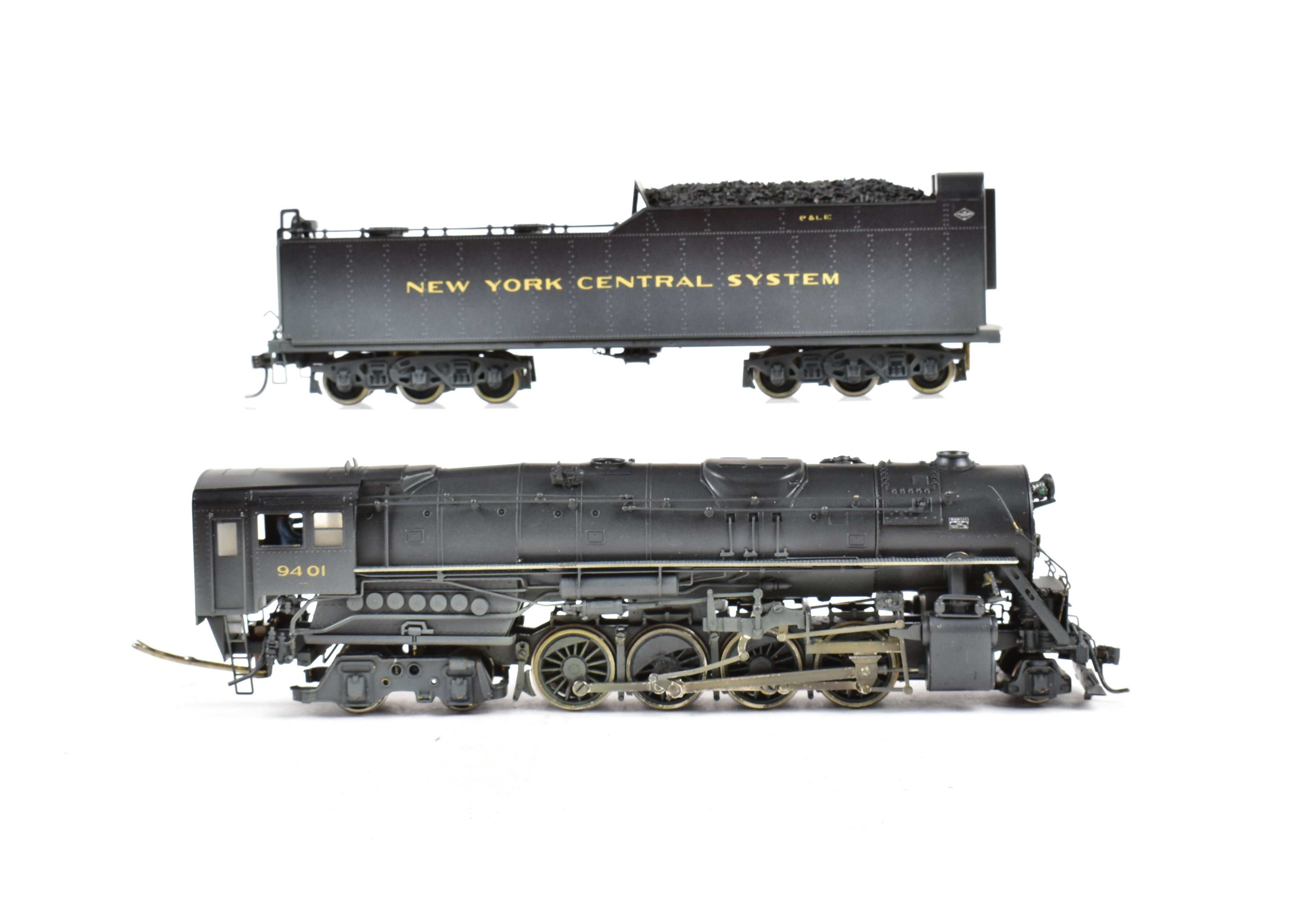 HO Scale Brass ALCO Models P&LE/NYC A-2a Berkshire #9401 Reboxxed Steam Locomotive