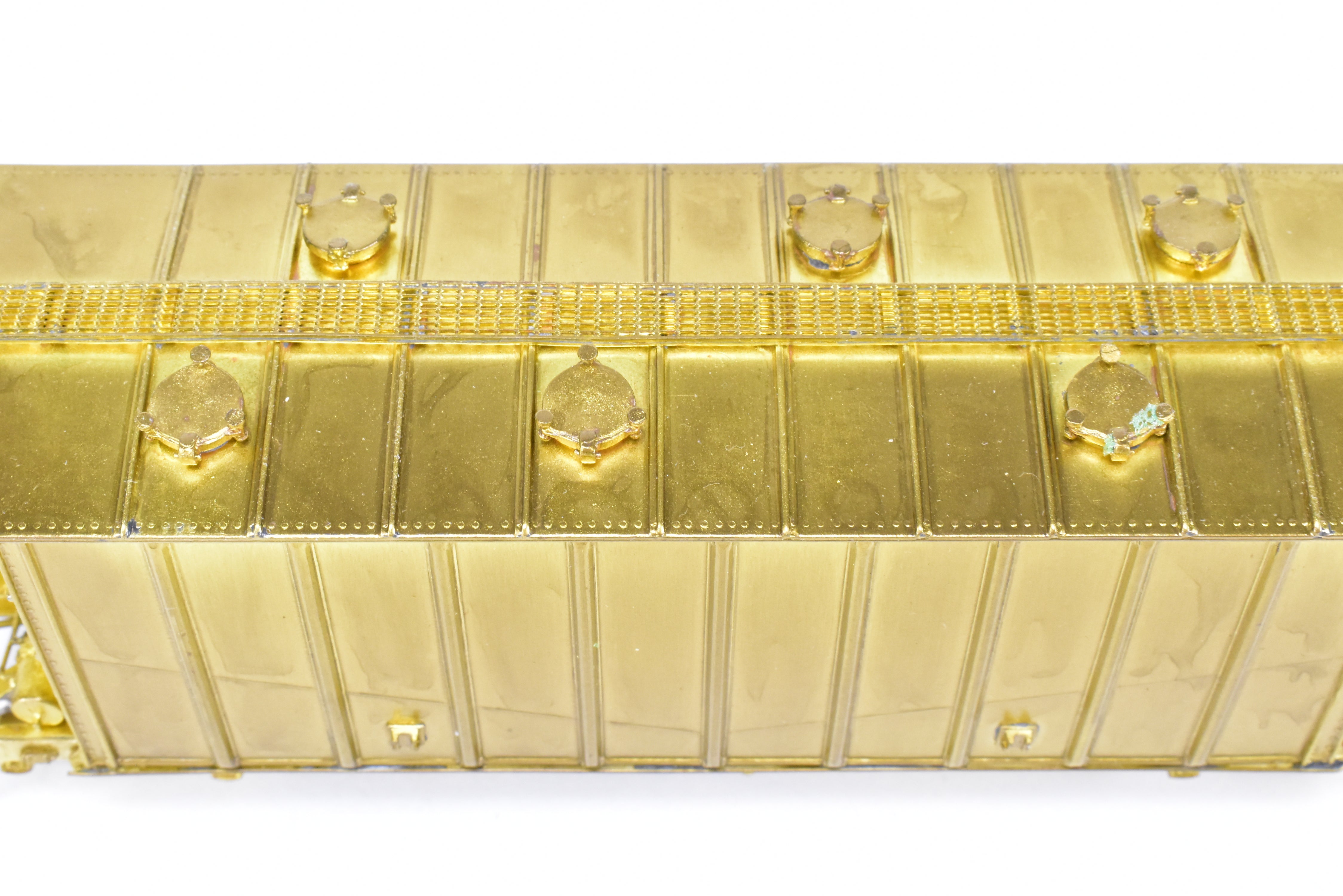 HO Brass Airslide Covered Hopper by OMI - Overland Models, Inc. for Various Roads