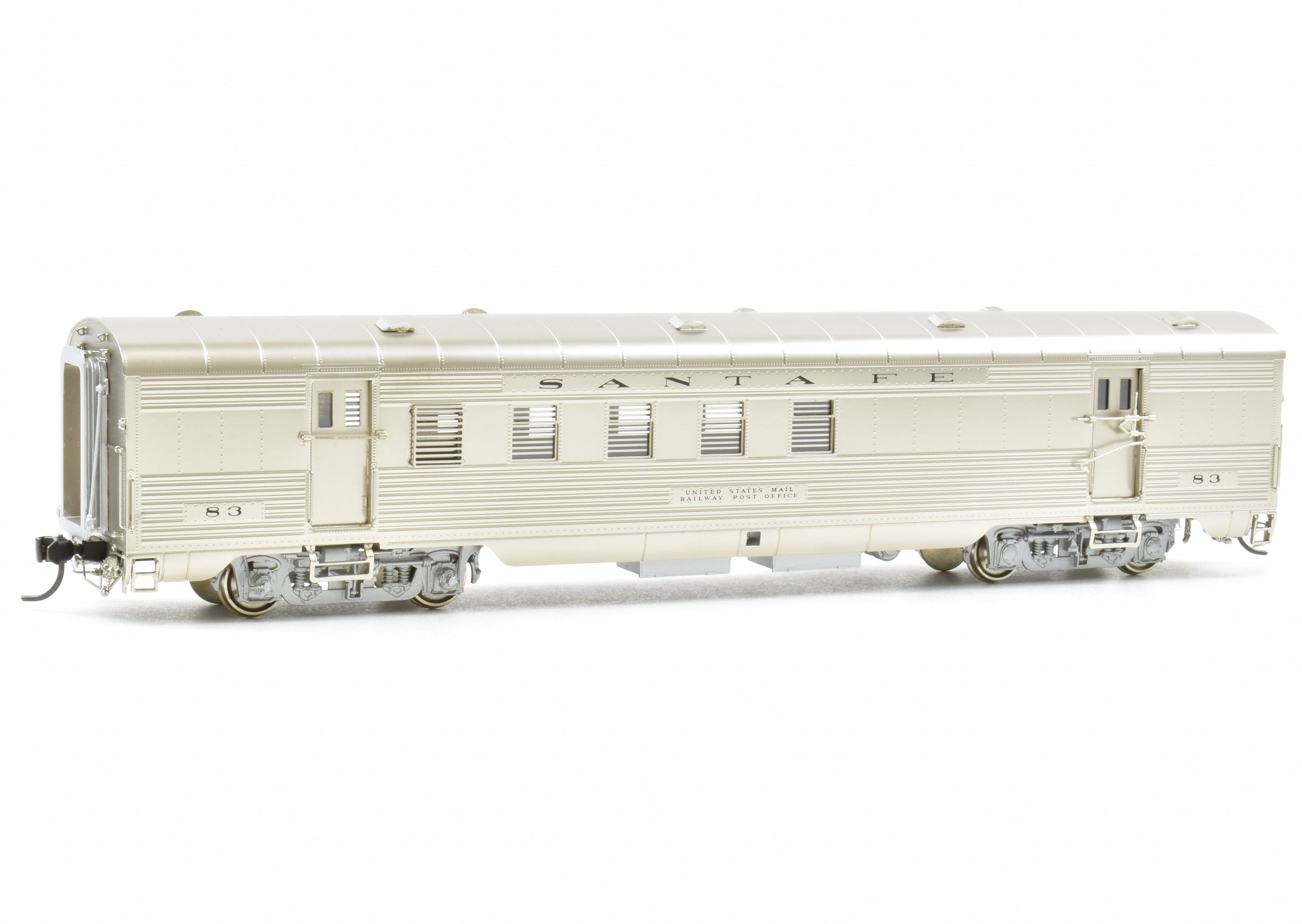 High - Quality HO Scale Brass Train Car Set - Challenger Imports ATSF - Santa Fe 1951 Super Chief 10 - Car Collection