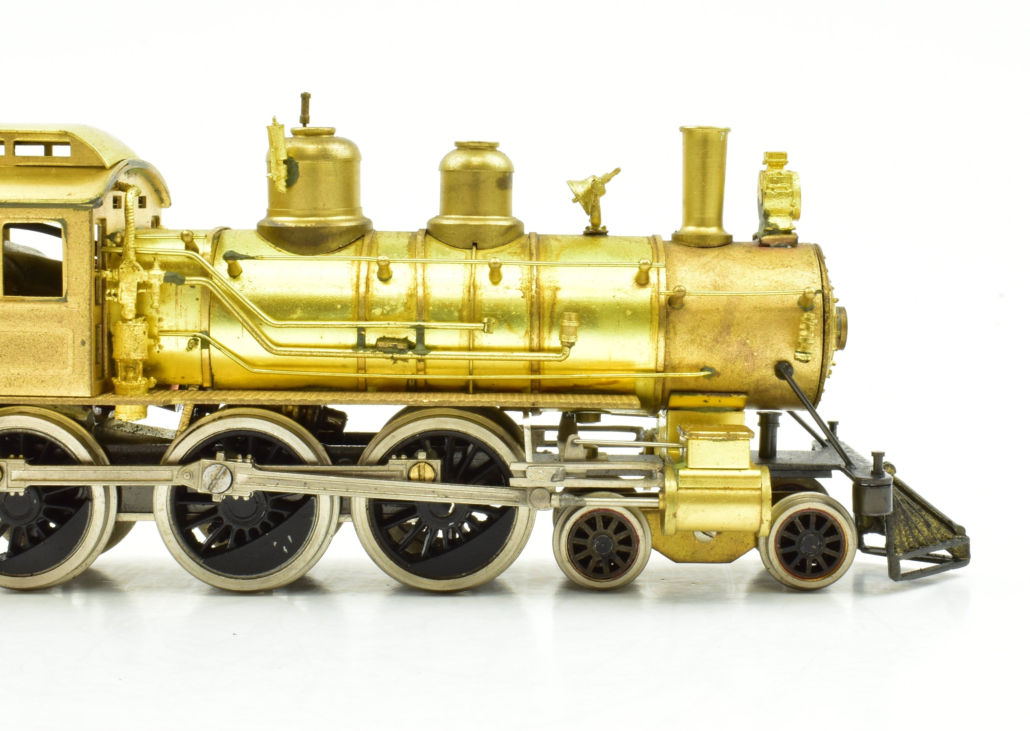 HO Scale Brass Red Ball Howell Day IC Illinois Central HS-1 #2 Casey Jones 4-6-0 Ten Wheeler Model