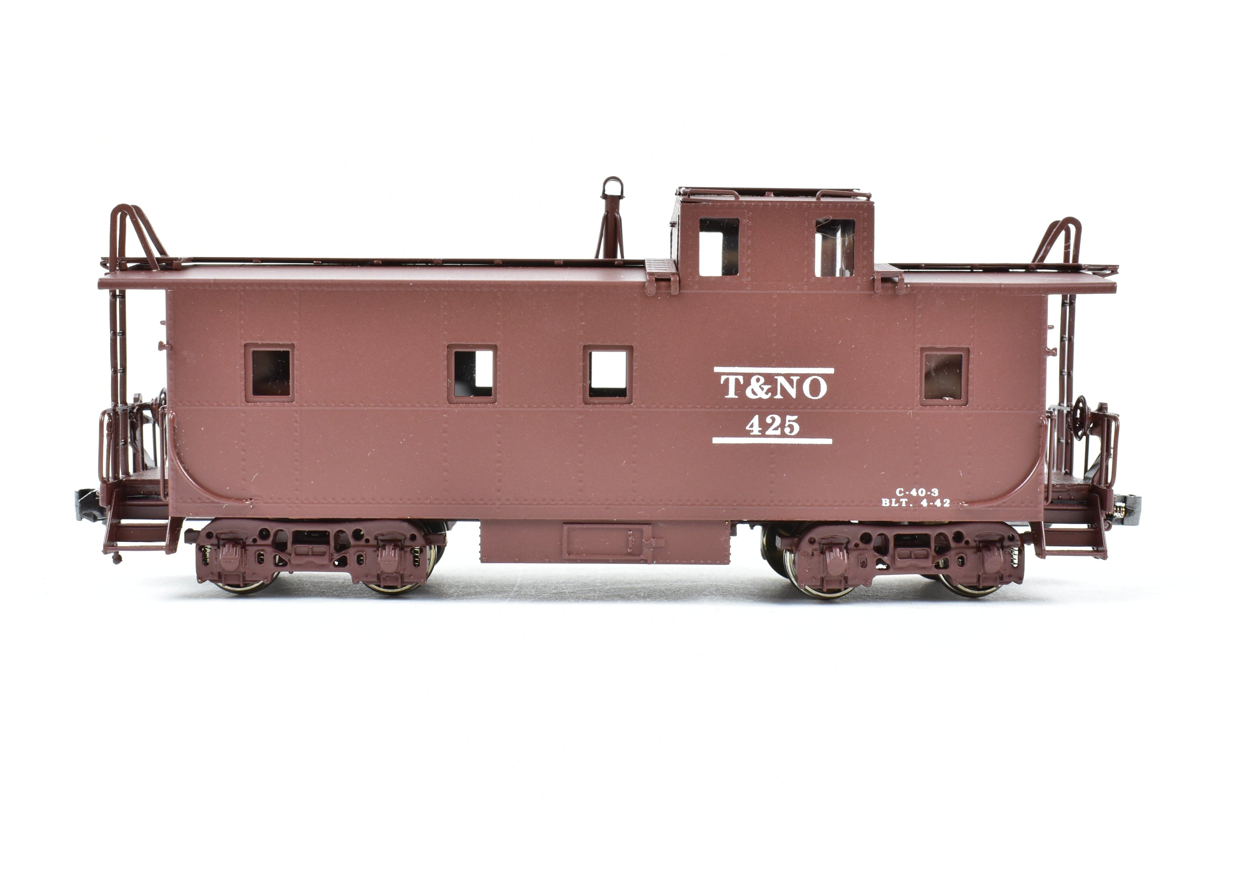 HO Scale Brass PSC Precision Texas & New Orleans C-40-3 Steel Cupola Caboose T&NO 425