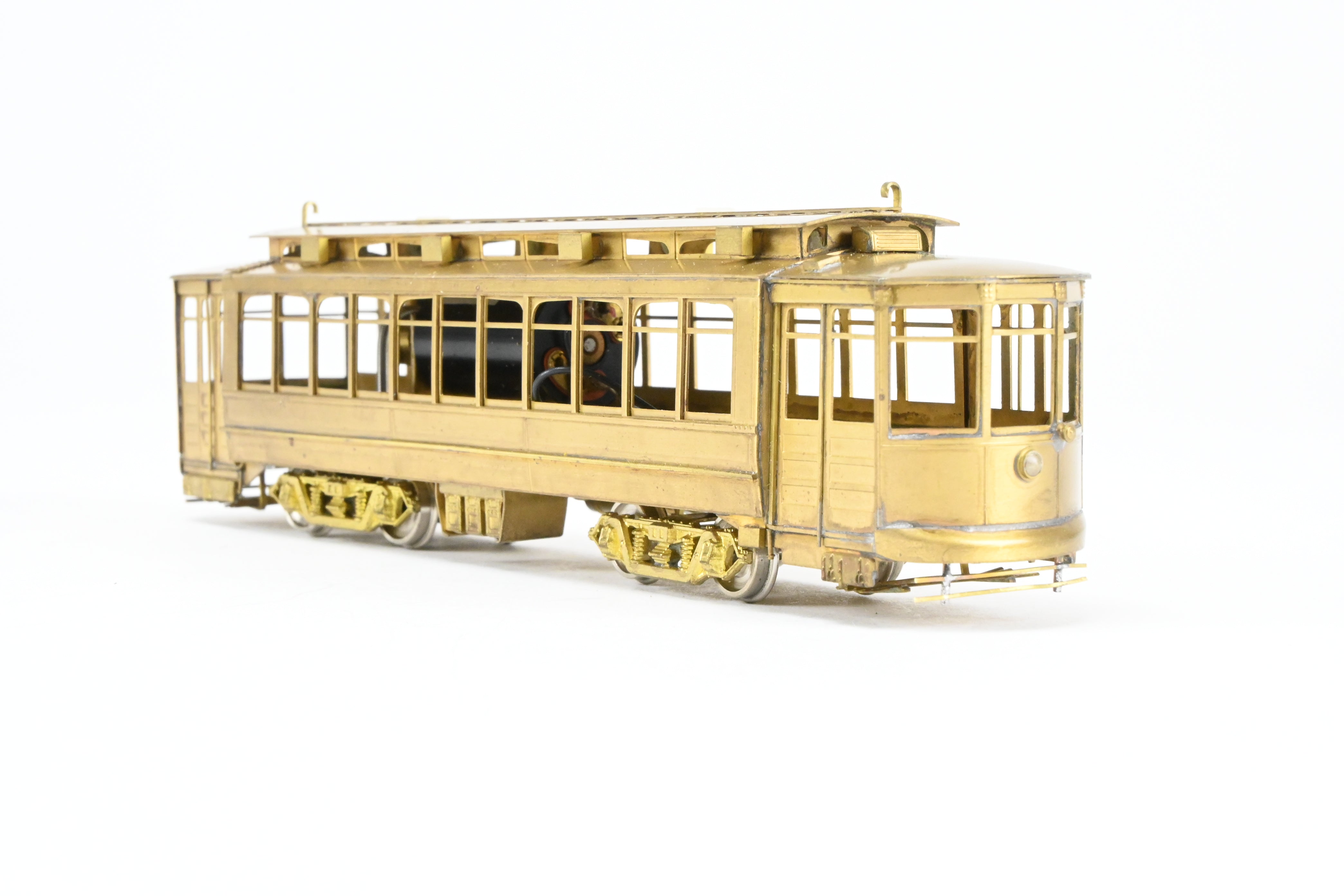 HO Scale Brass Chicago Surface Lines 346 Big Brill Car, No Trolley Poles