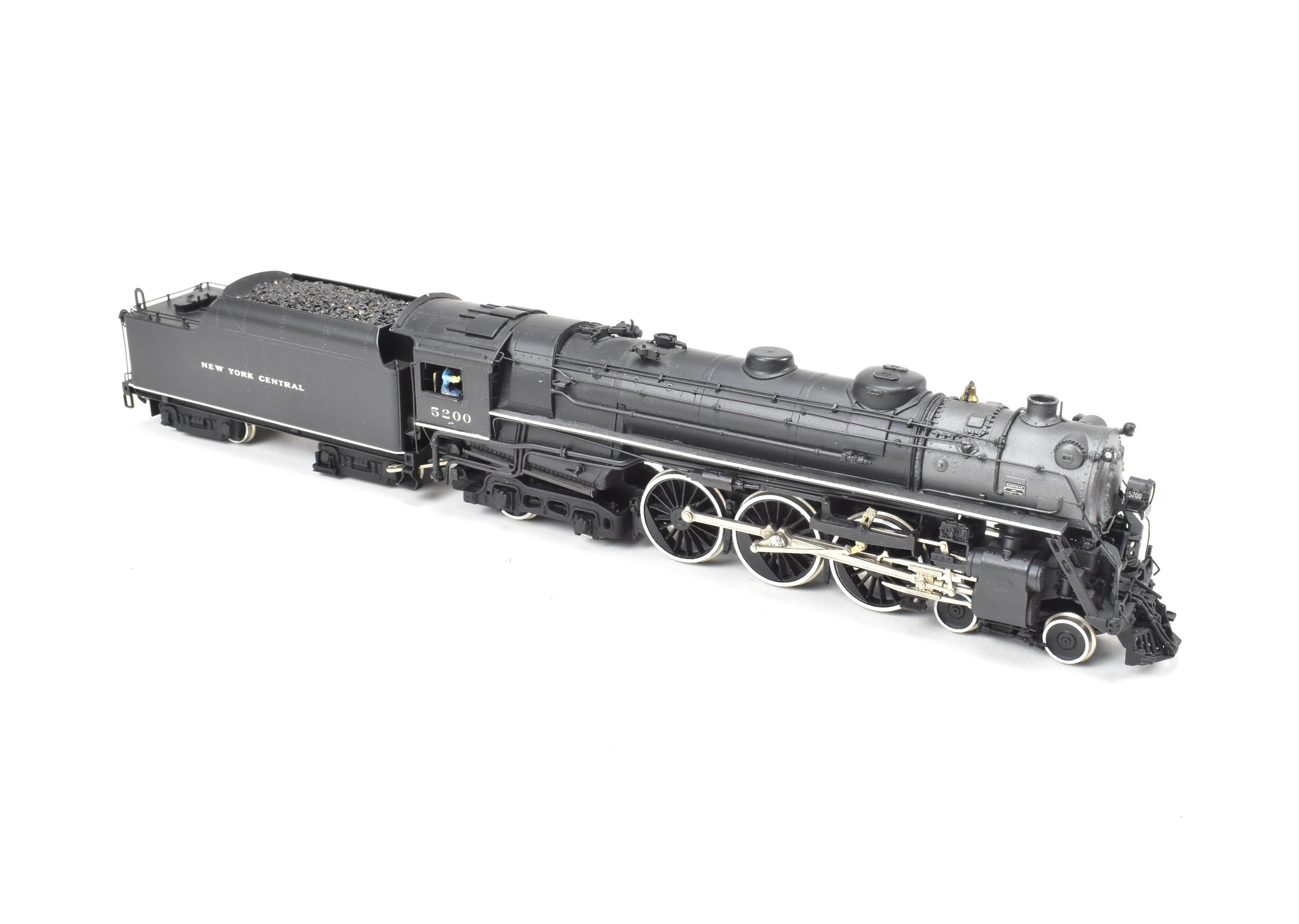 Rare HO Brass CON Micro Cast Mizuno NYC J-1a 4-6-4 Pilot Model with Builder Photo