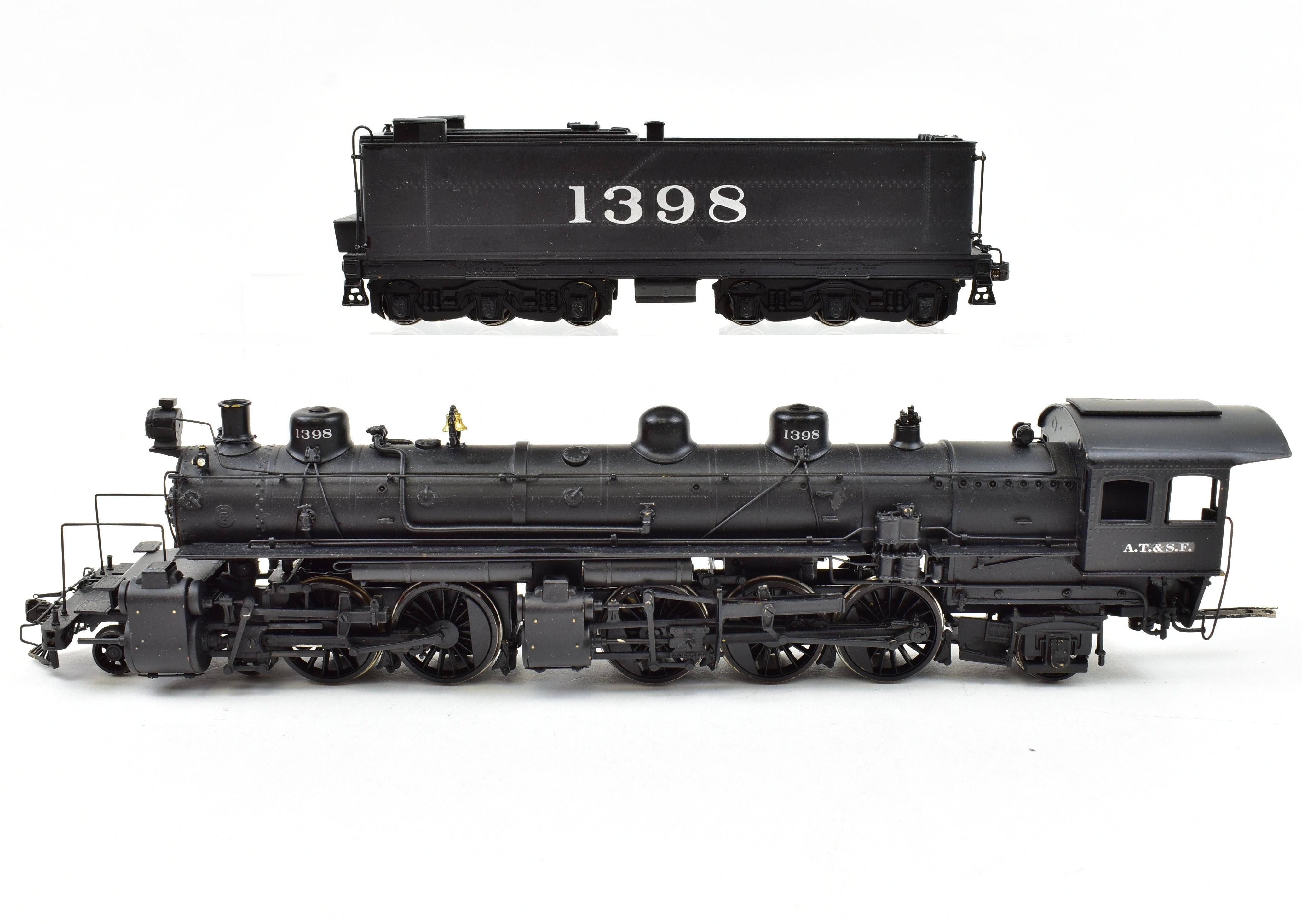 HO Brass ATSF - Santa Fe 4-4-6-2 Custom Painted Model by Westside