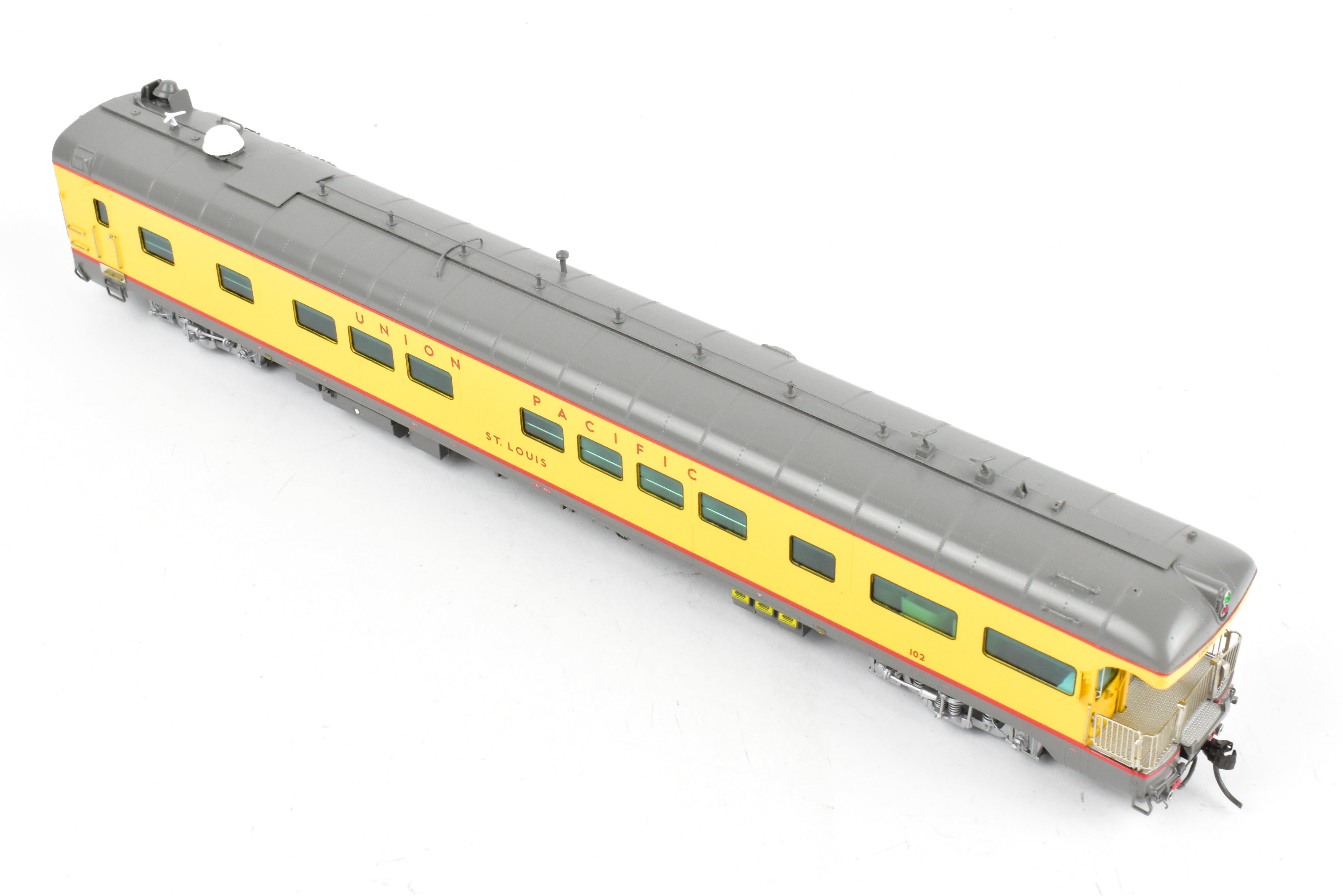 HO Brass OMI - Overland Models Union Pacific St Louis Business Car FP 102 w/Lights