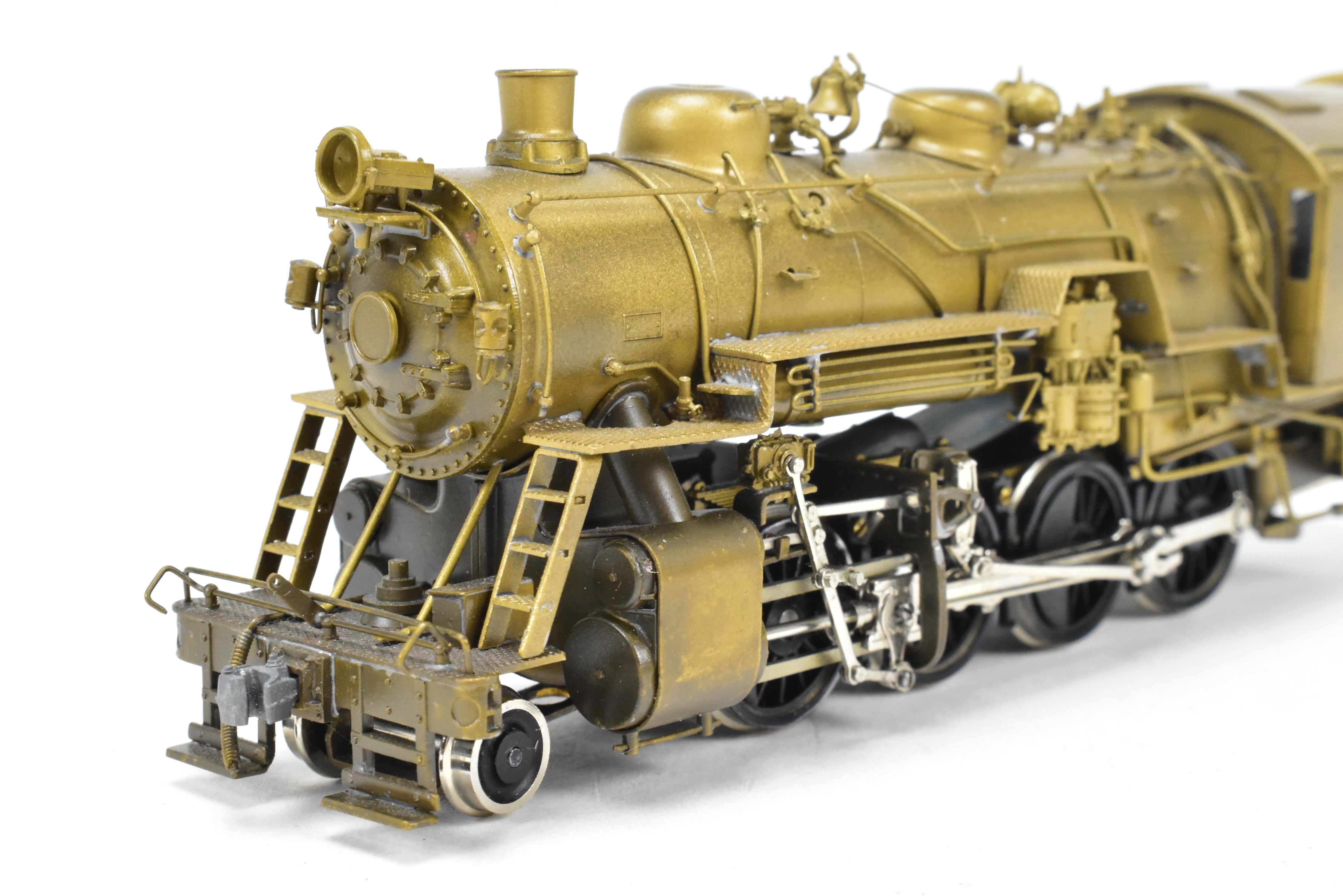 HO Scale Brass Pacific Fast Mail (PFM) Baltimore & Ohio Class E - 27ca 2 - 8 - 0 Steam Locomotive Power Series Model from 1977 Run with Incorrect Locomotive Details