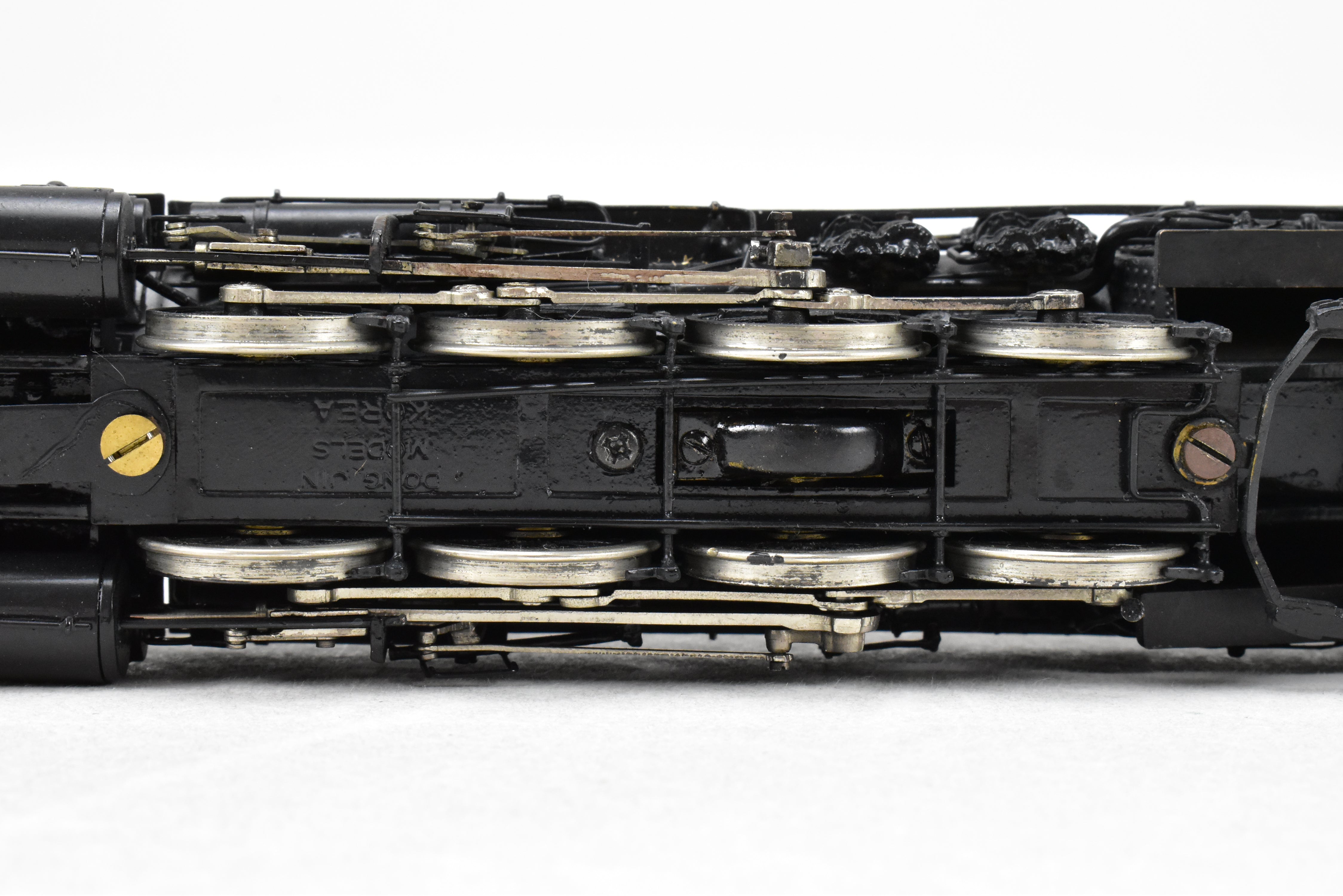 HO Scale Brass Hallmark Models Missouri Pacific Steam Locomotive: 1400 Class 2-8-2 Modified to 1100 Class with Brand - New Tender CP No. 1106