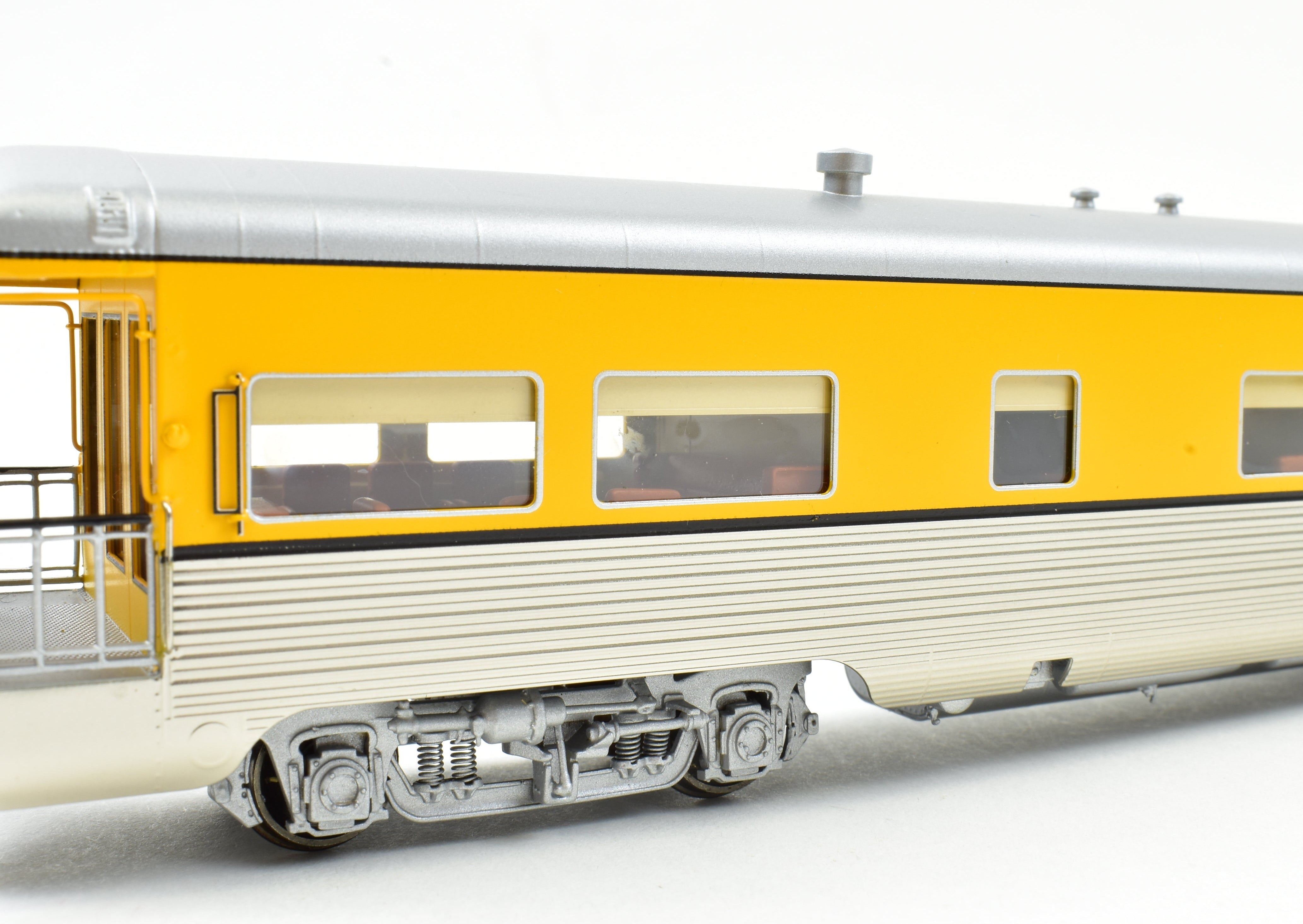 HO Scale Brass Colorado Division Point Denver & Rio Grande Western Lightweight Business Car Wilson McCarthy Factory Painted Model Train