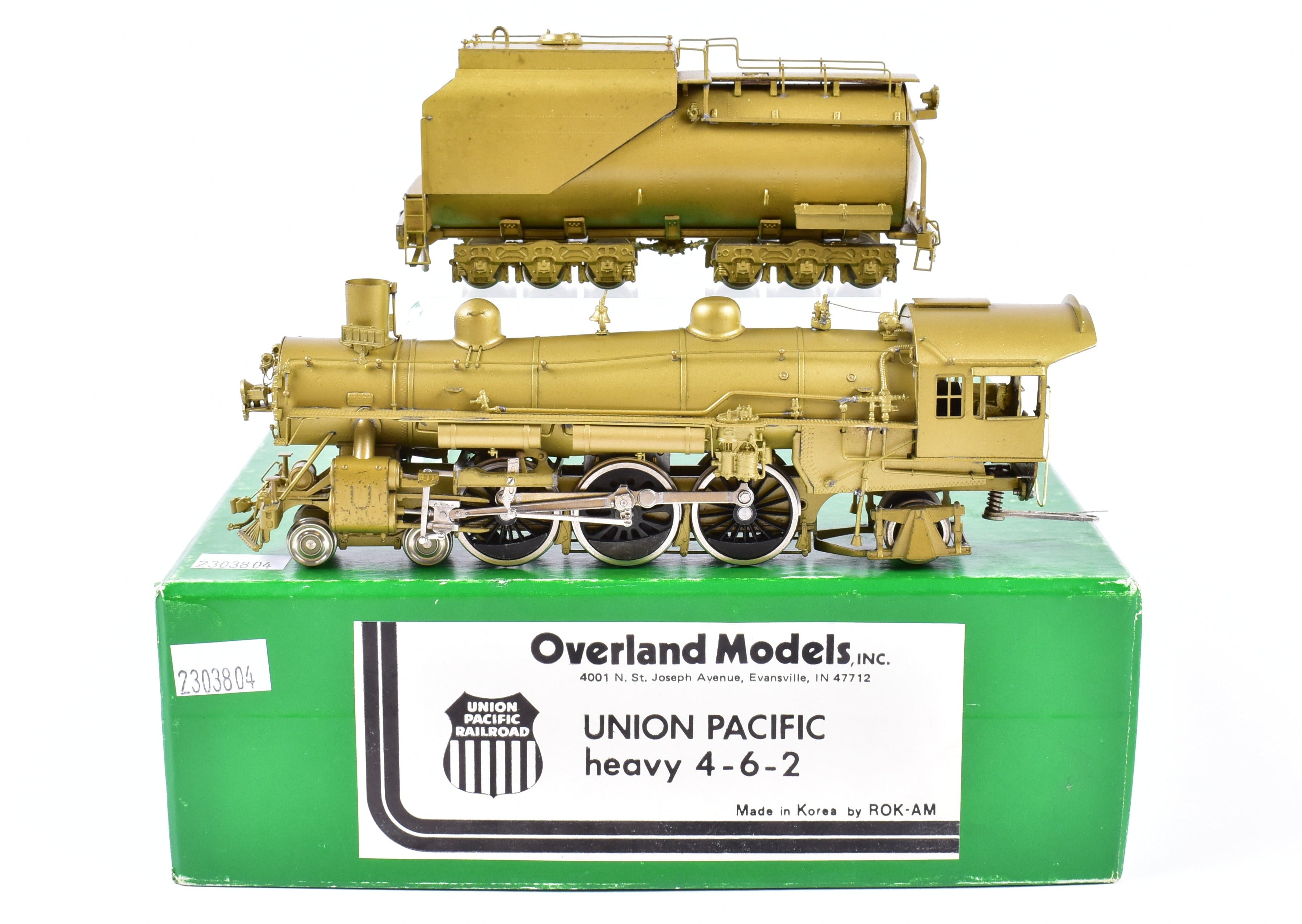 HO Brass OMI - Overland Models Inc Union Pacific Heavy 4-6-2 Pacific Model
