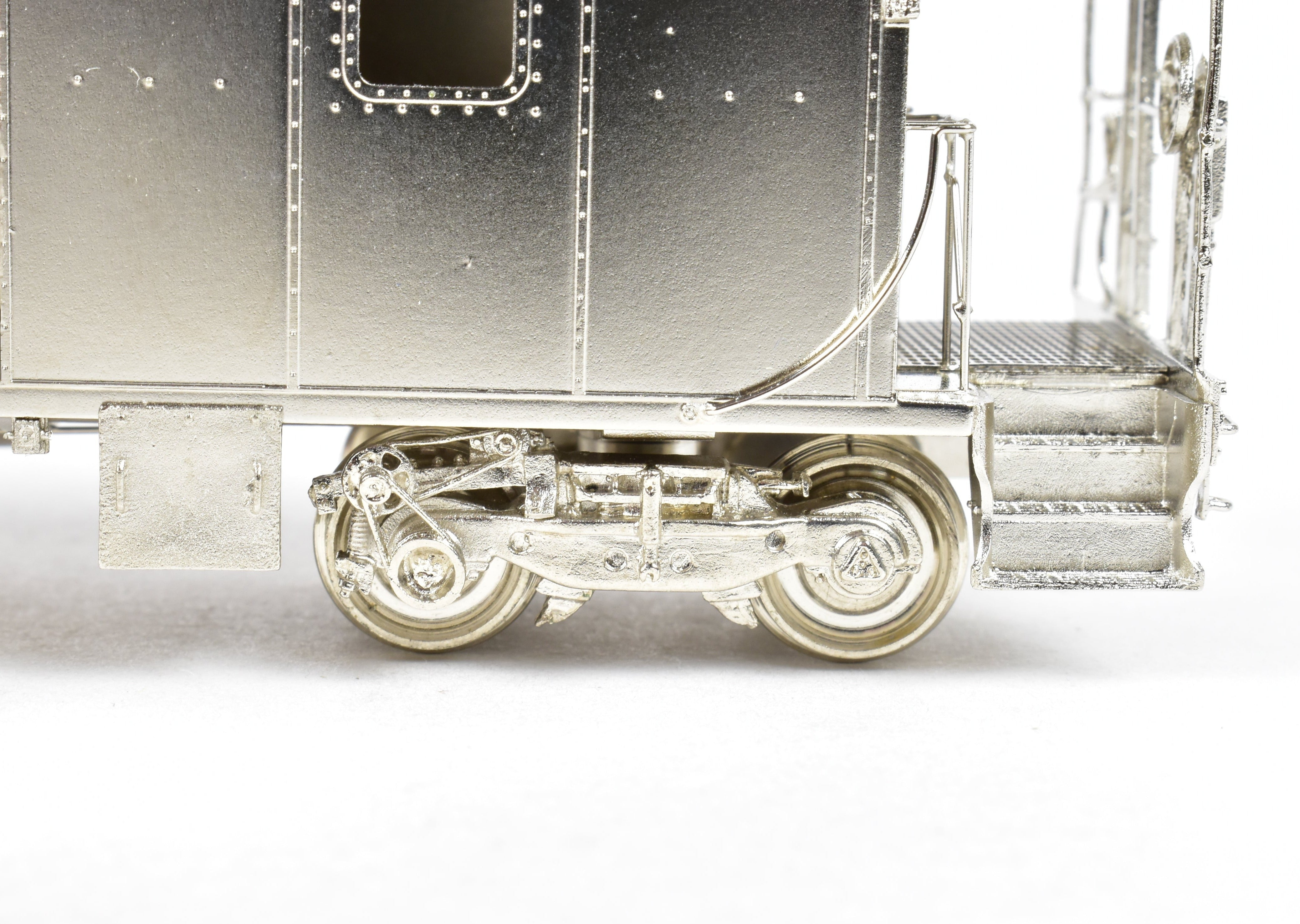 HO Scale Brass OMI - Overland Models, Inc. KCS - Kansas City Southern Bay Window Caboose, Factory Plated, Numbers Ranging from #323 to #358