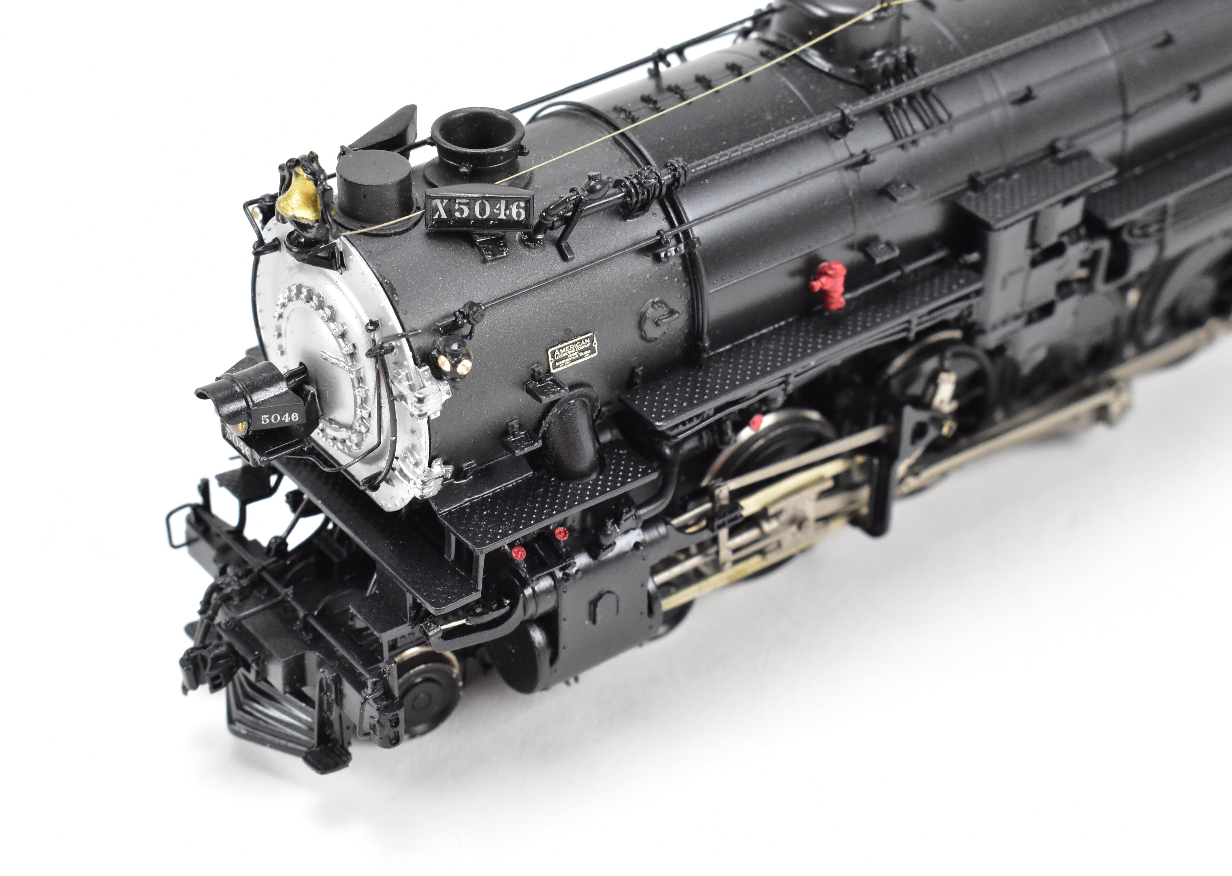 HO Scale Brass Precision Scale Co. SP-3 4-10-2 Pro Painted Locomotive #5046