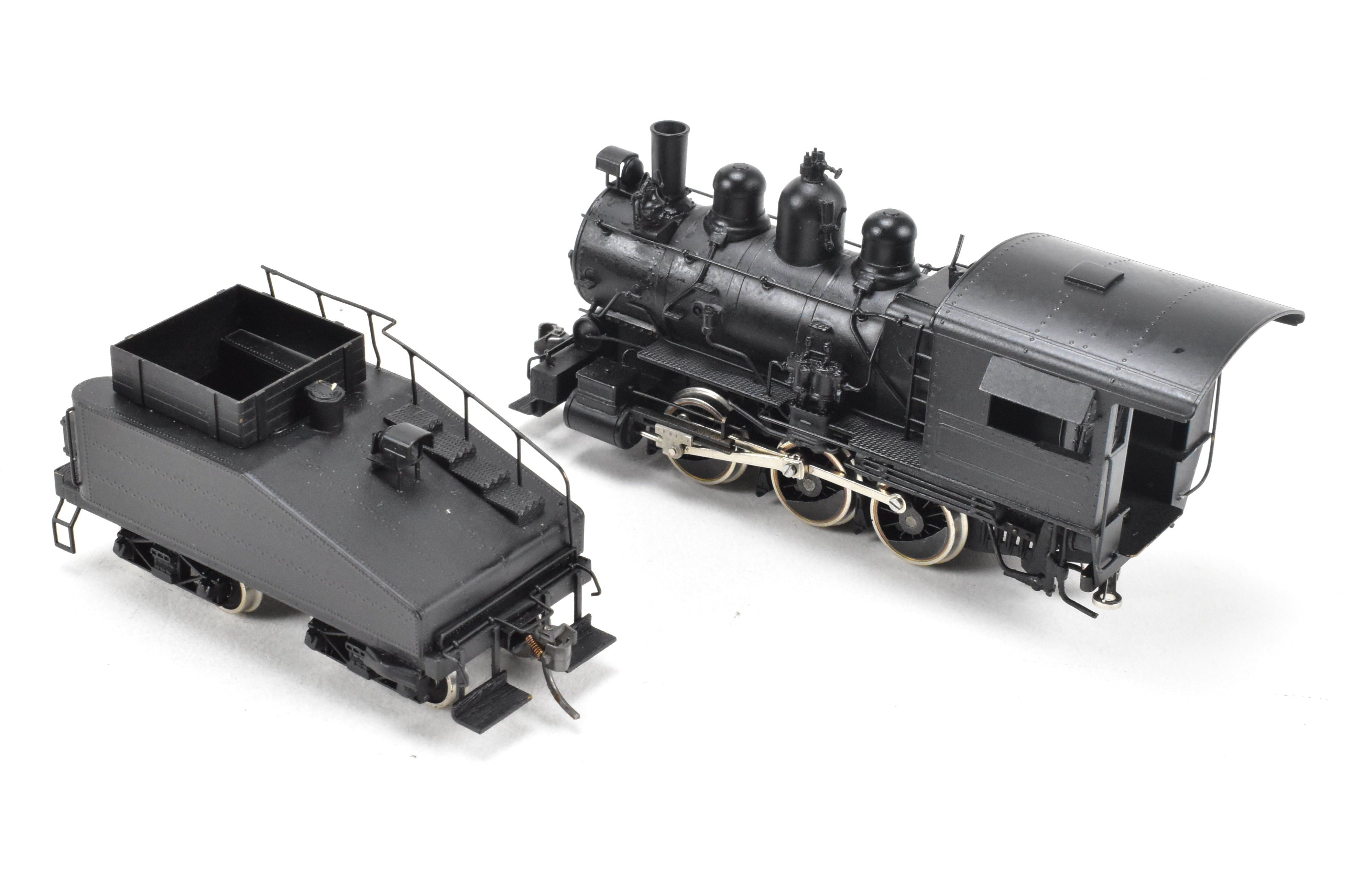 HO Scale Brass Great Northern 0-6-0 A-9 Steam Locomotive, Custom Painted, No Lettering