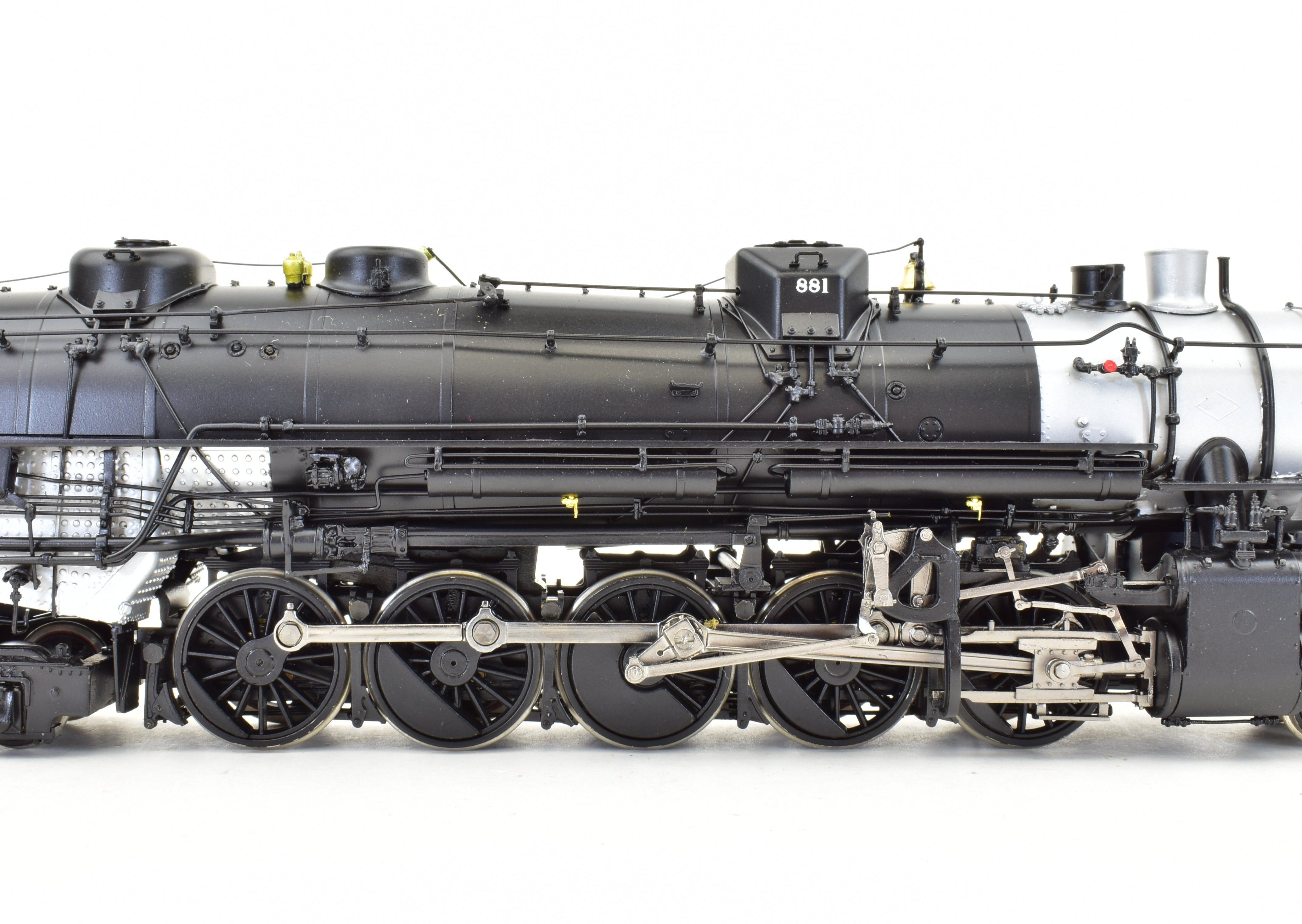 HO Brass GPM - Glacier Park Chicago Great Western 800 Class 2-10-4 FP #881