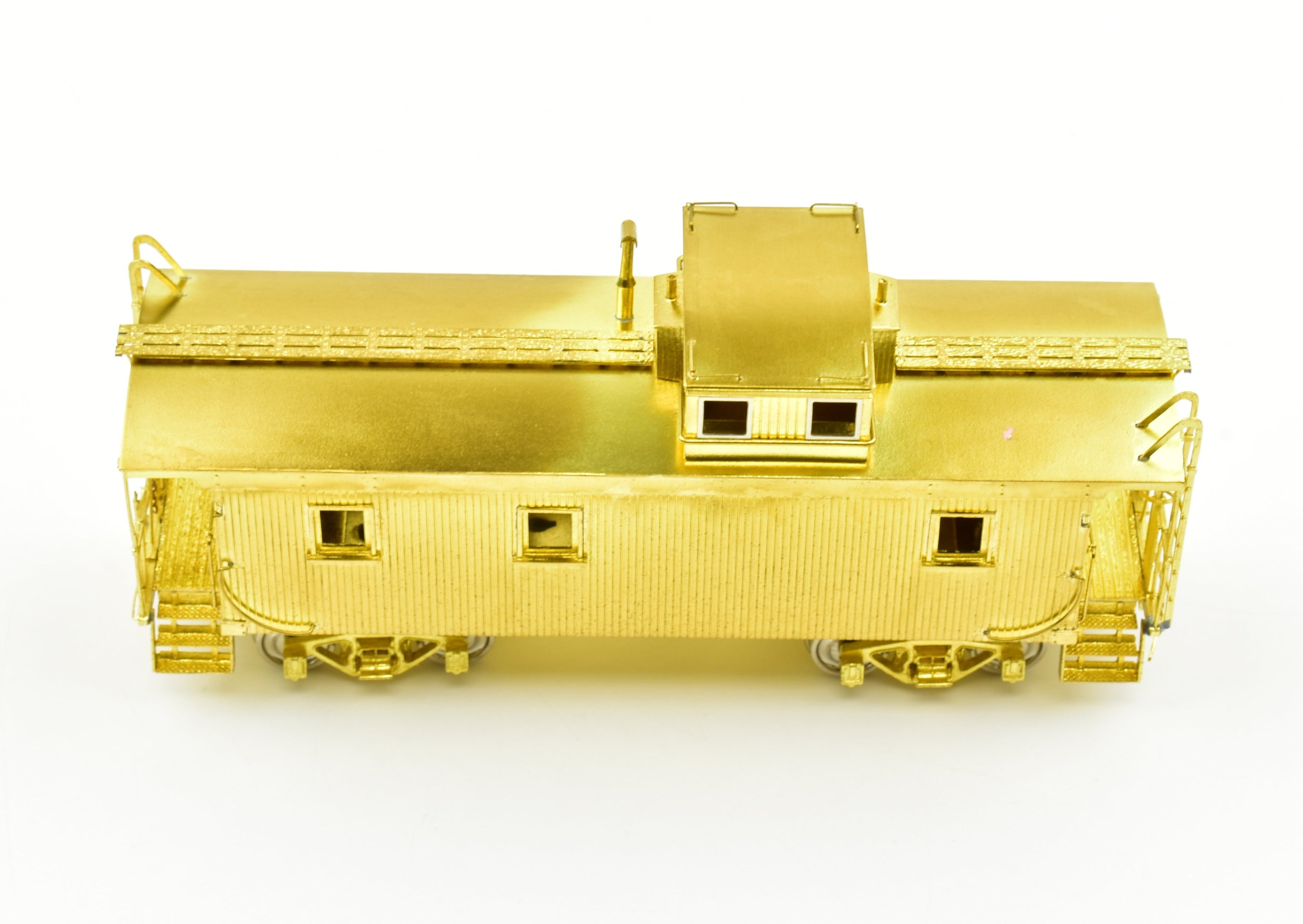 HO Scale Brass W&LE Wood Caboose by Overland Models, Inc. (1990 Run)