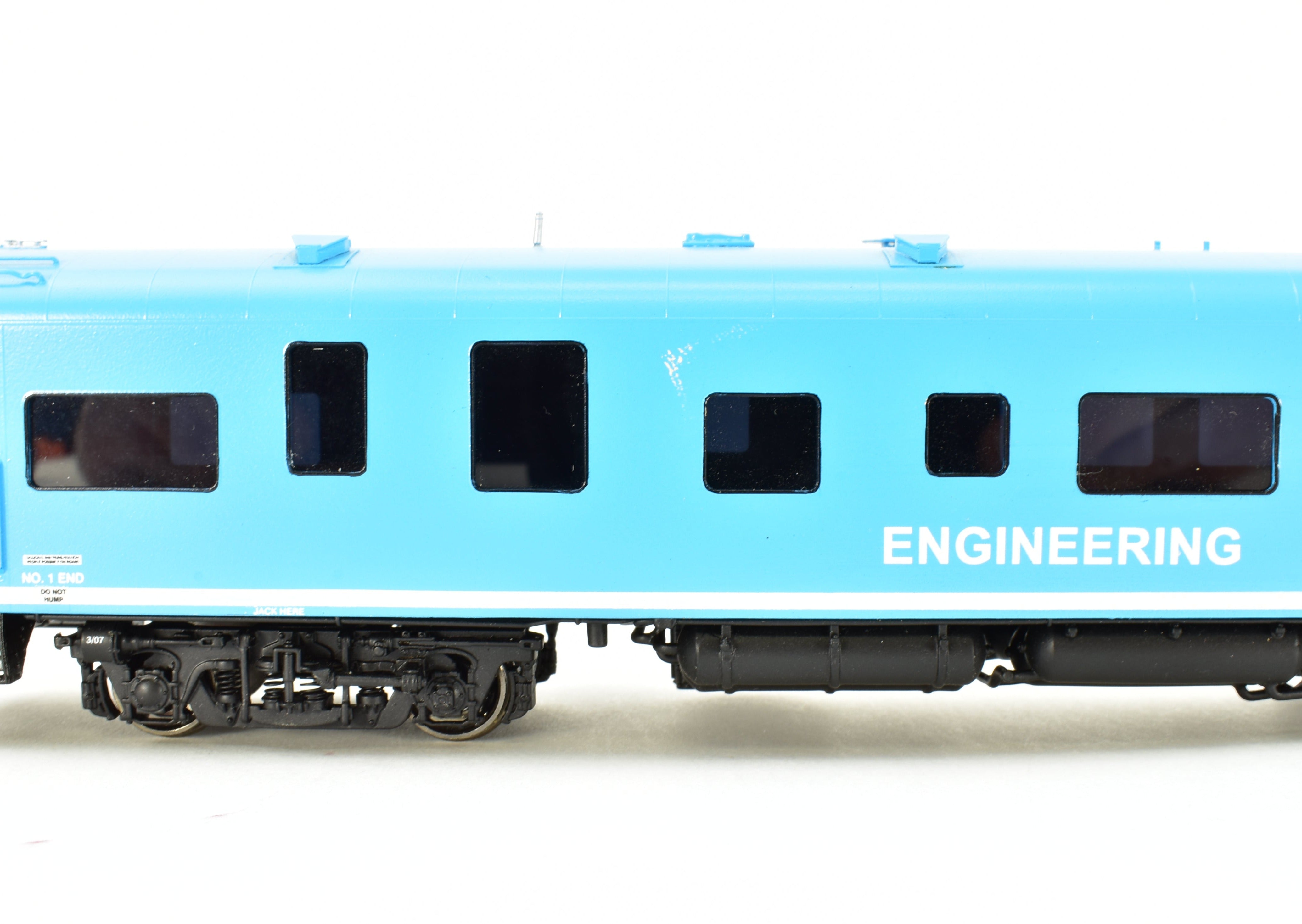 HO Brass OMI General Electric Test Car FP No. 90 by Overland Models