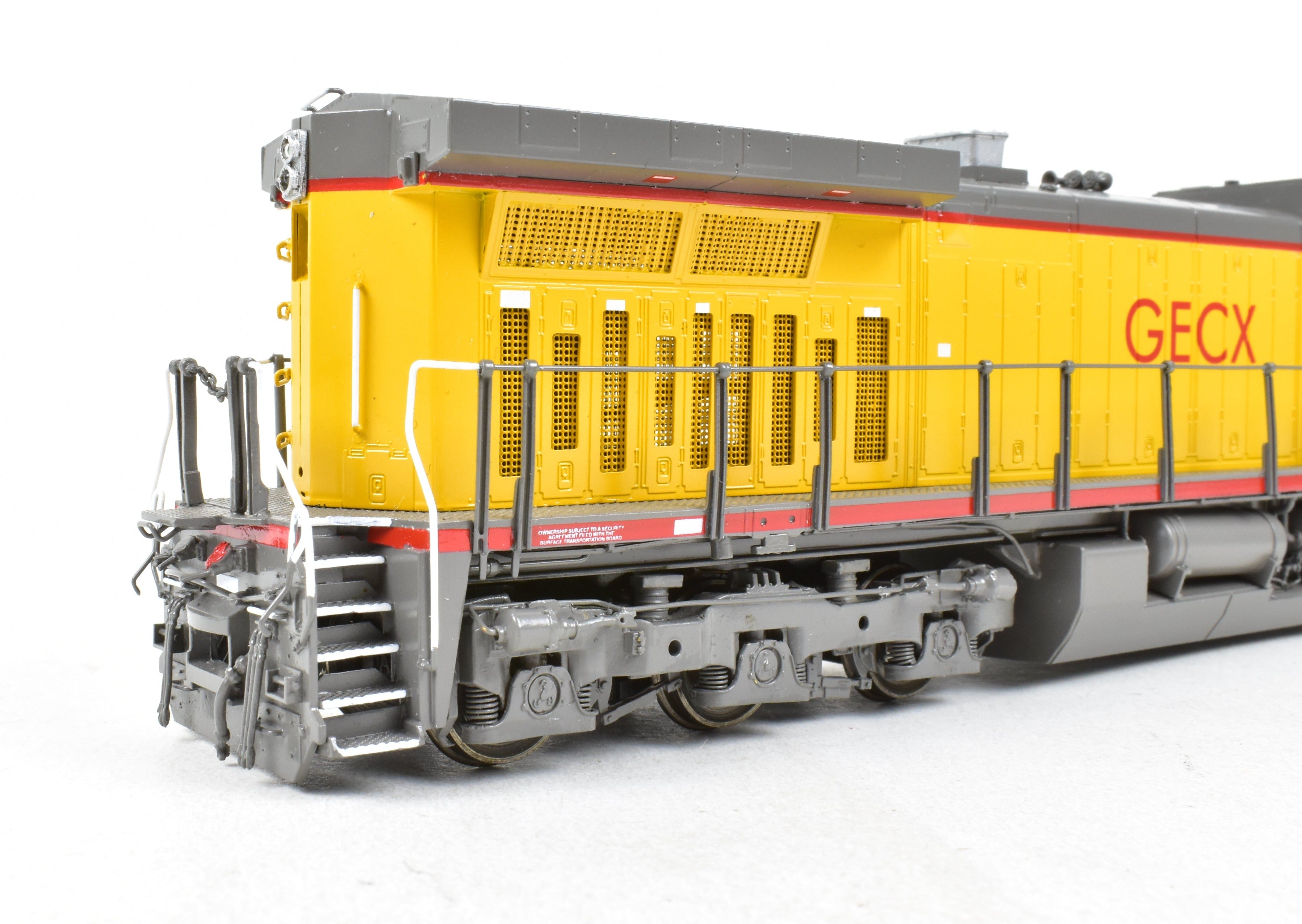 HO Scale Brass Locomotive Model - Overland Models Inc. GECX General Electric Transportation GE AC4400CW Factory - Painted