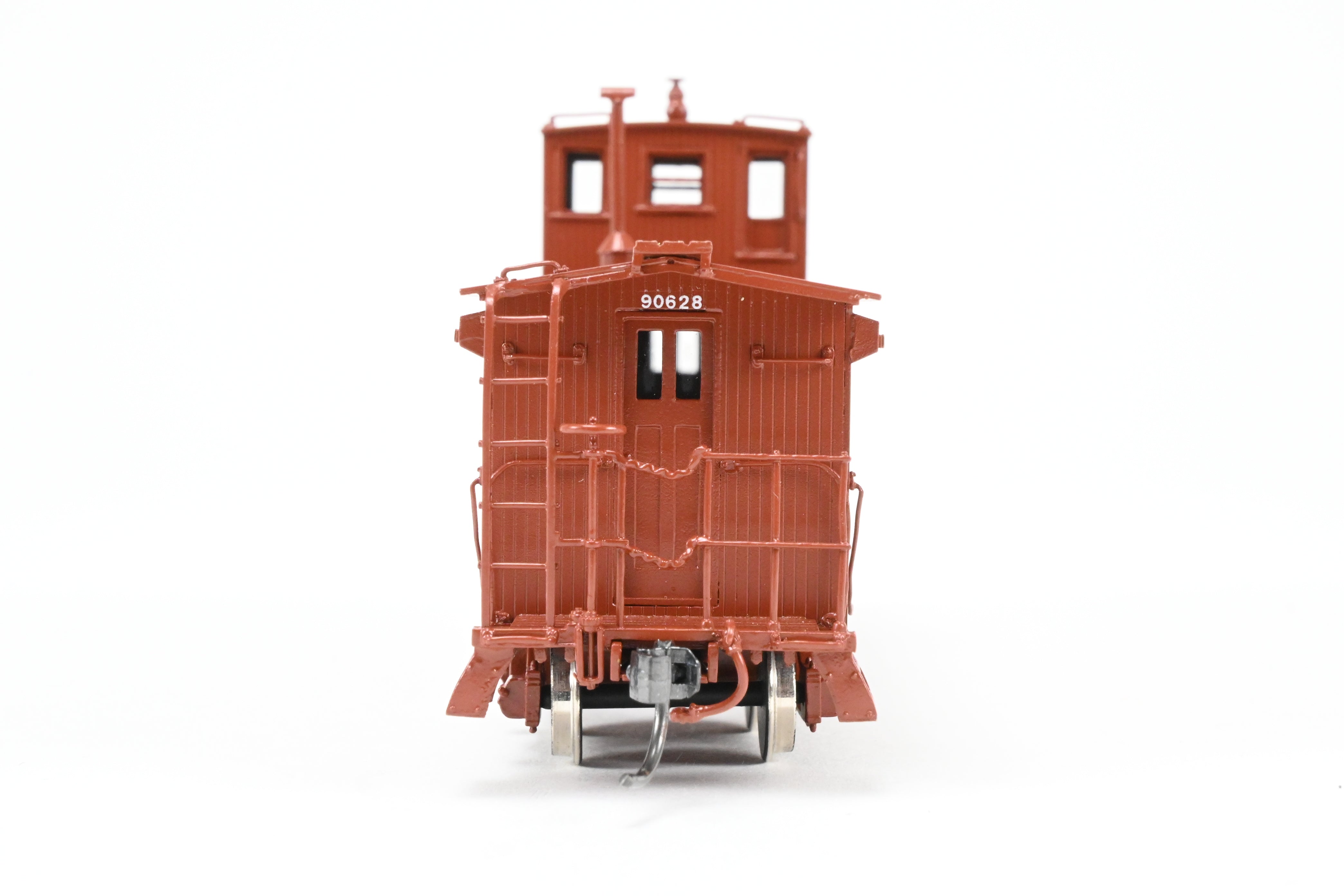 HO Scale Brass Connector North Bank Line Great Northern 33-Foot Truss Rod Caboose Model No. 90628