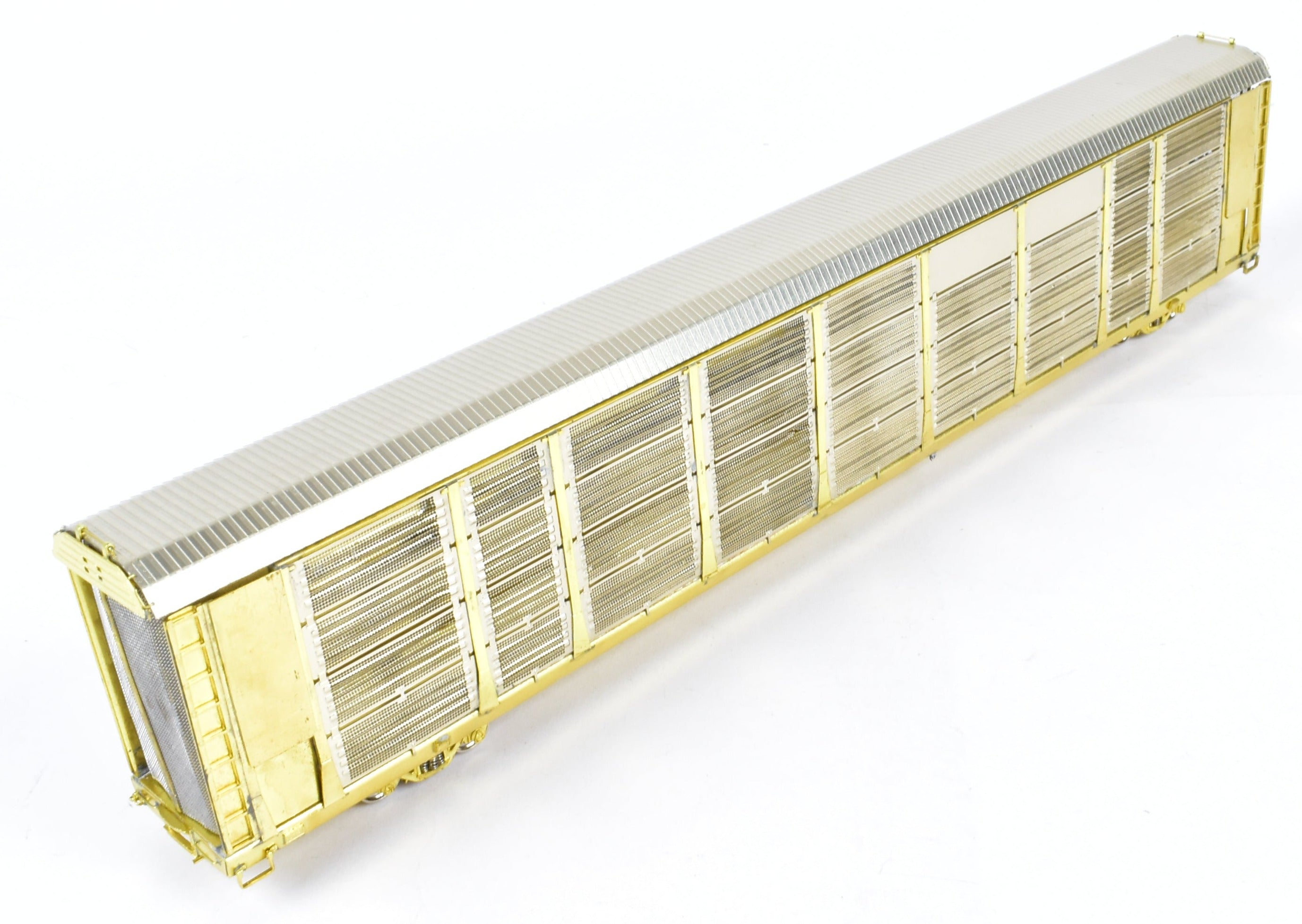 HO Brass OMI SP Southern Pacific Auto Rack Tri - Level Car No. 517006 w/ Mesh End Doors