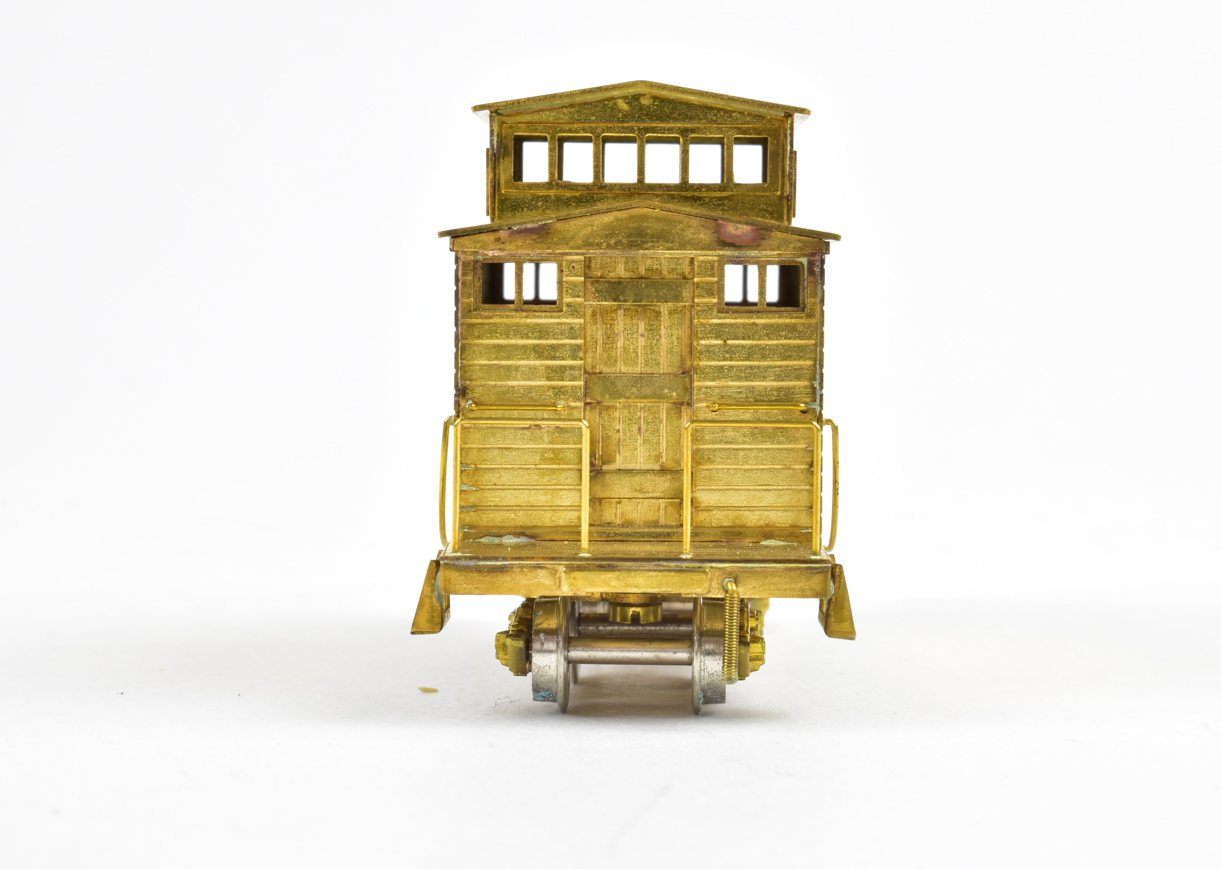 HOn3 Scale Brass Model Train Westside Lumber Co. Short Caboose No. 7 by Westside Model Co.