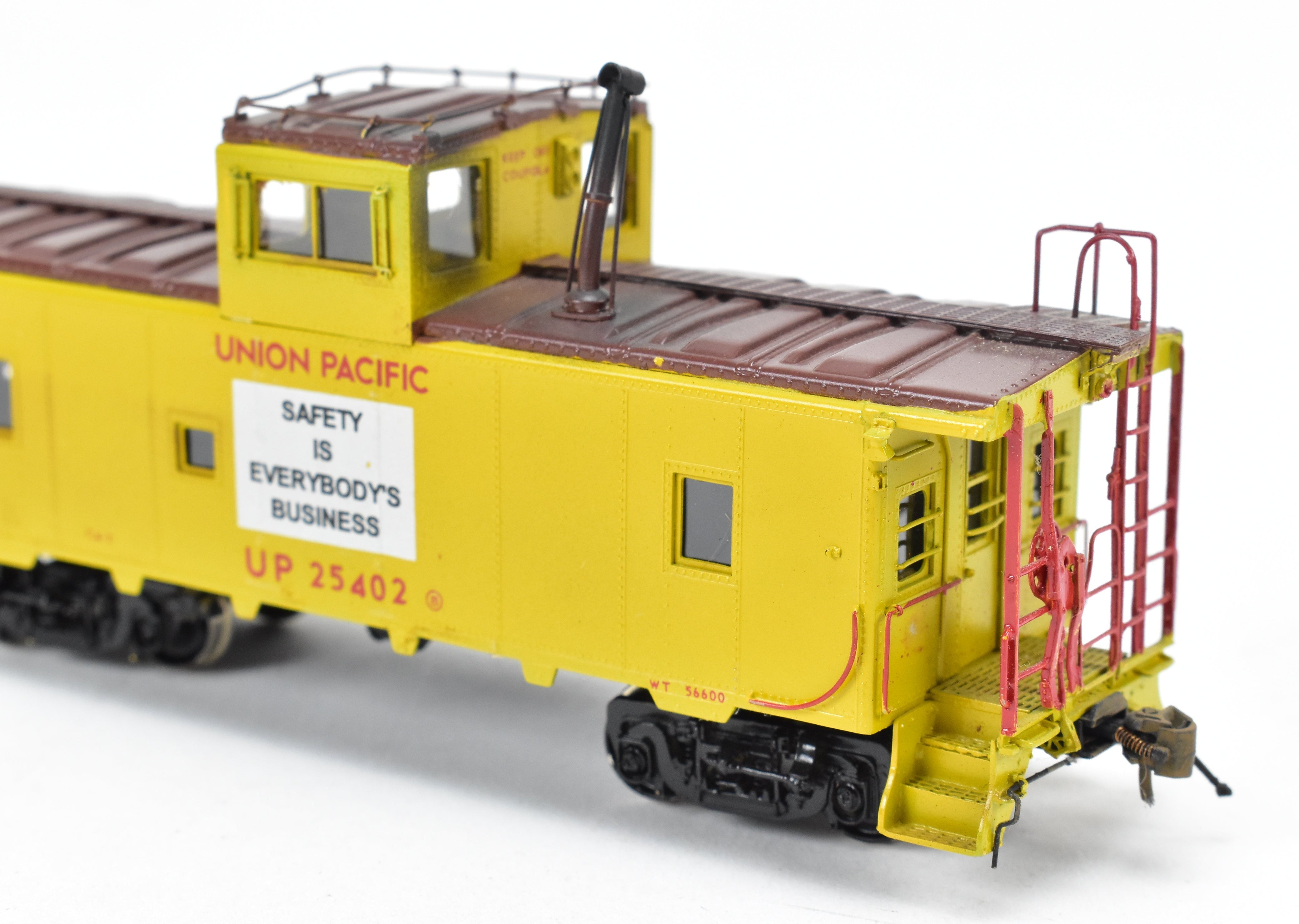 HO Brass OMI UP Union Pacific CA - 7 Custom - Painted Caboose by Overland Models