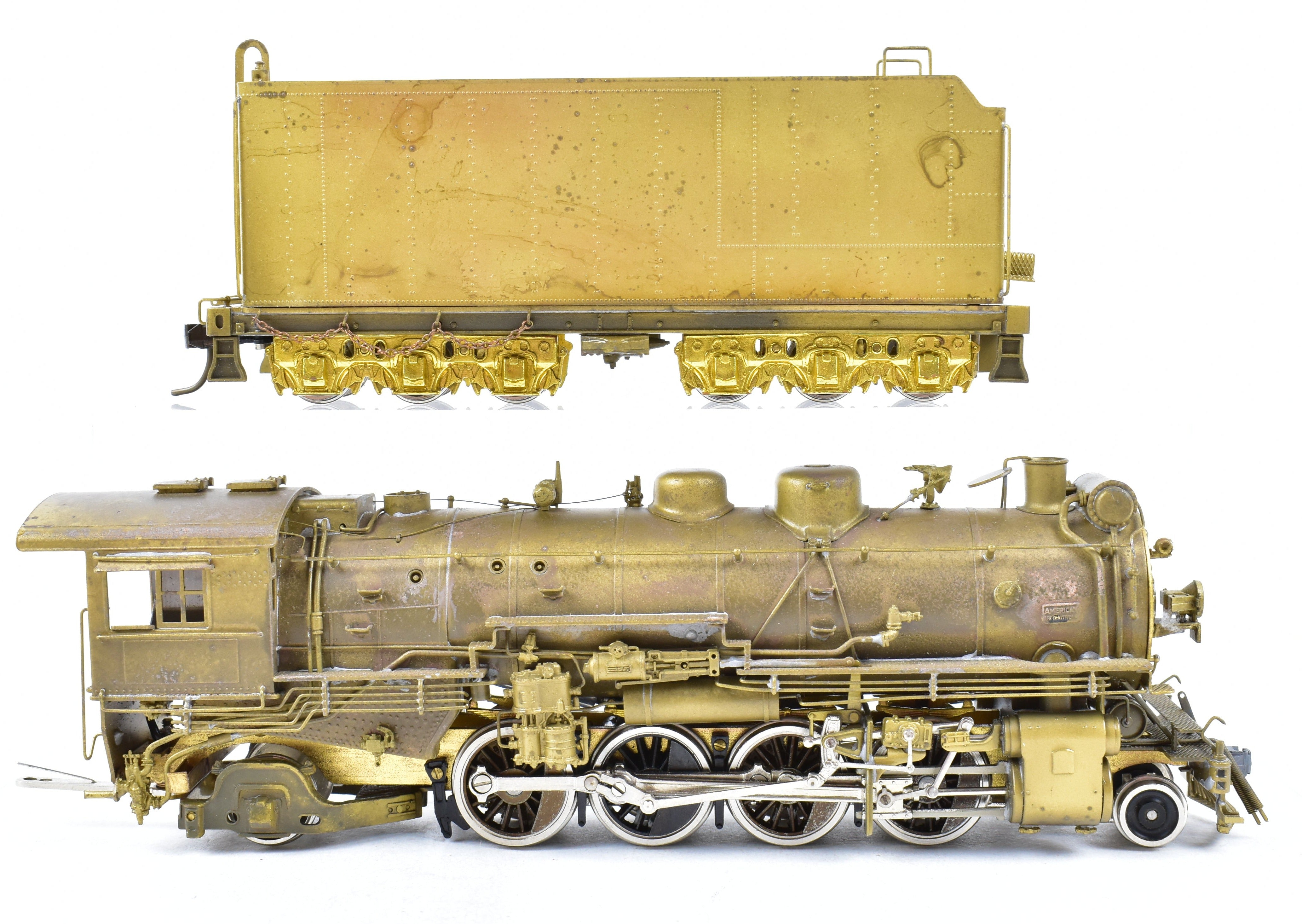 High - Quality HO Scale Brass Pacific Fast Mail (PFM) - United Western Pacific MK - 60 2 - 8 - 2 Mikado Model Train