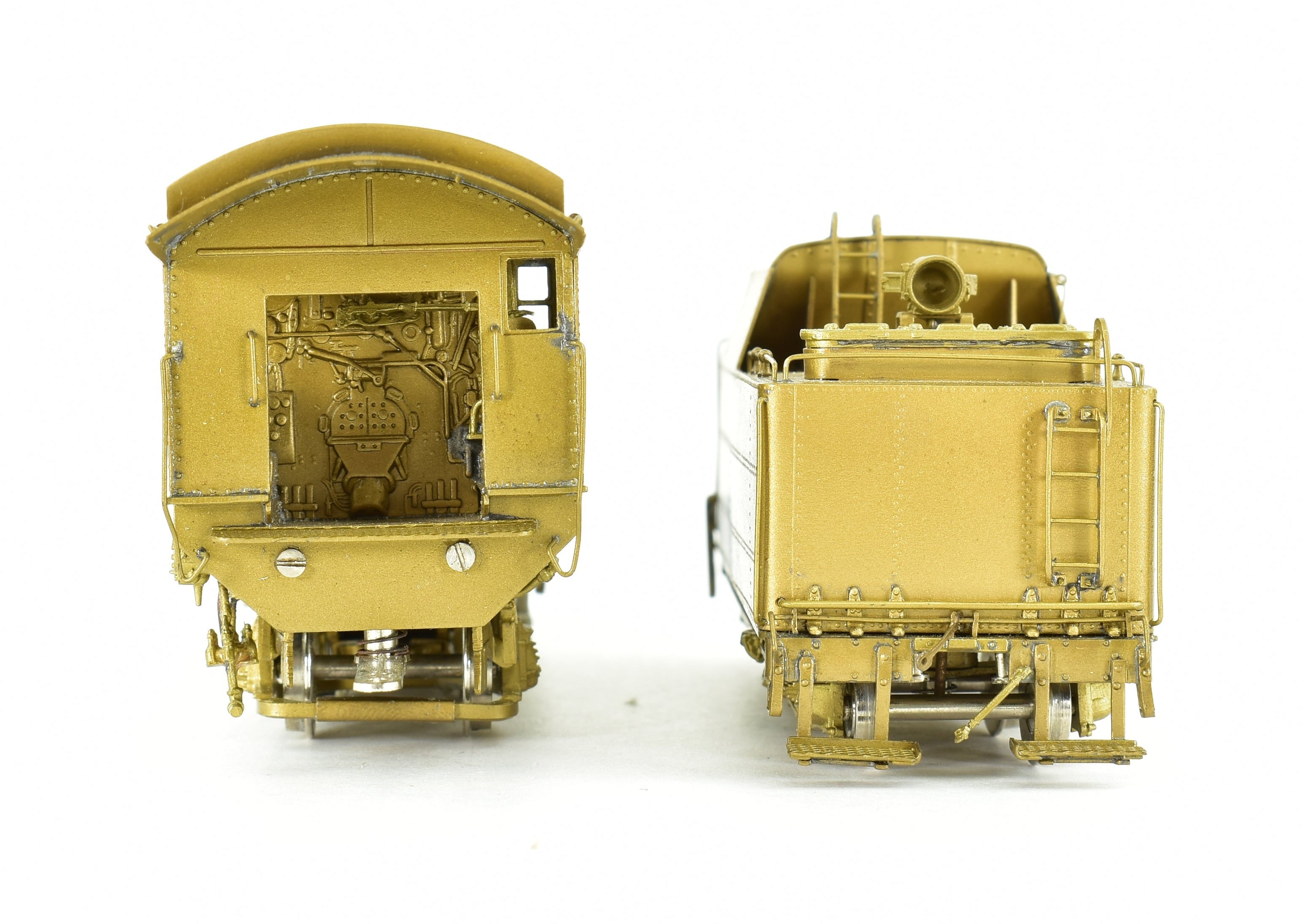 HO Scale Brass Model of Oriental Limited CB&Q - Burlington Route O - 1a 2 - 8 - 2 Steam Locomotive