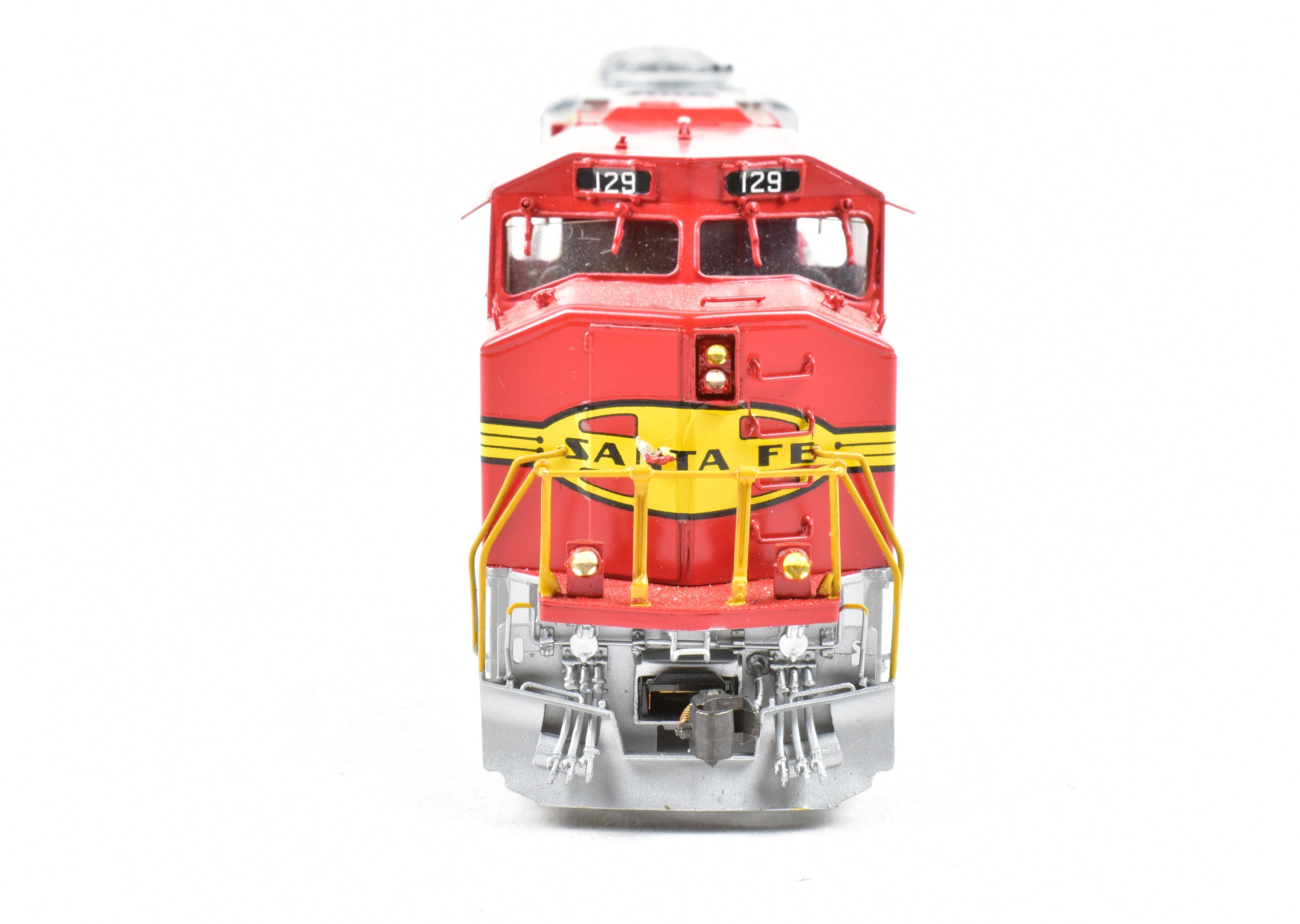 HO Scale Brass Model Train Engine - Overland Models Inc. AT&SF Santa Fe GP60M Factory Custom - Painted by OMI