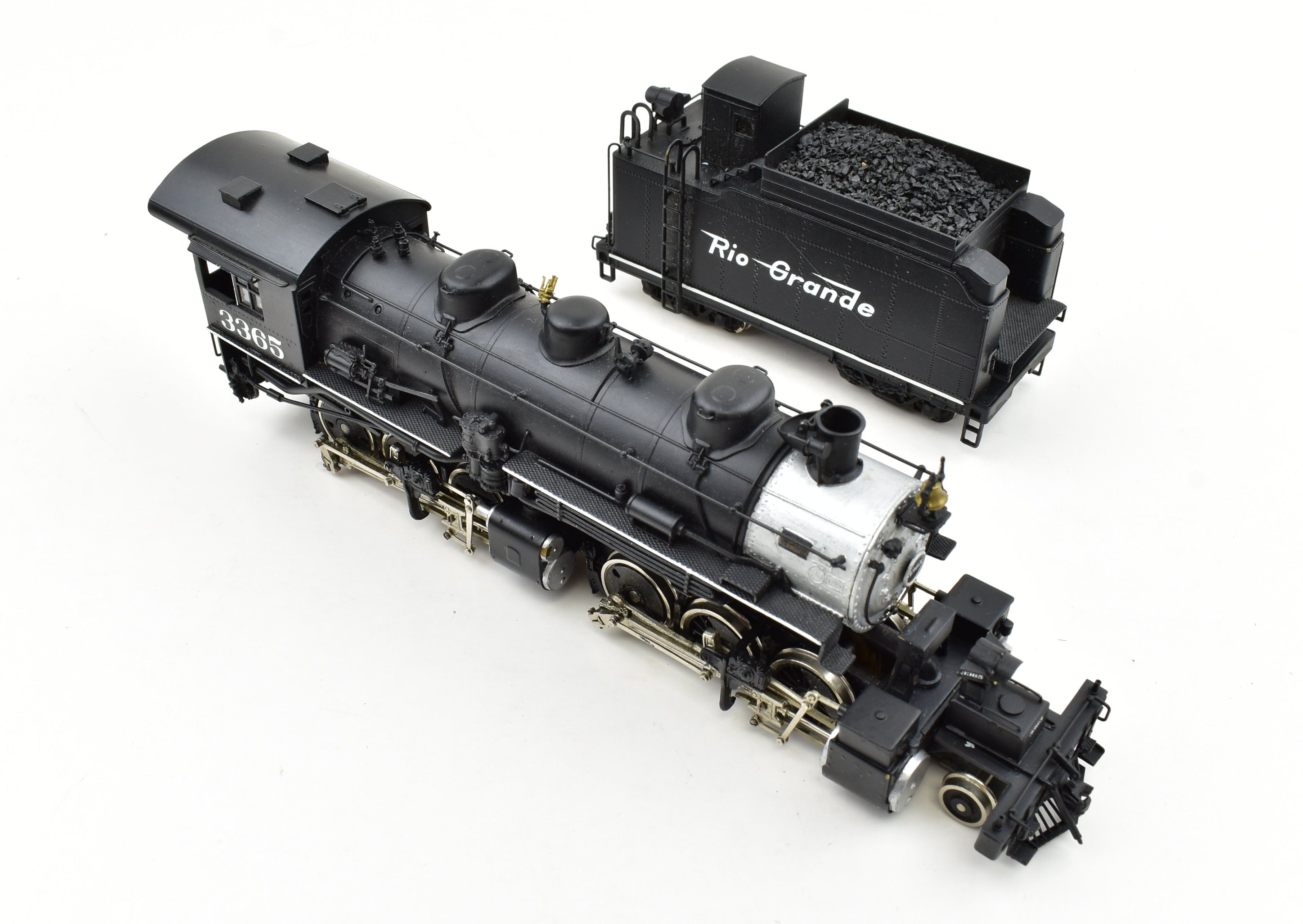 HO Scale Brass Pacific Fast Mail Model Train - United D&SL - Denver & Salt Lake - D&RGW - Denver & Rio Grande Western 2-6-6-0 CP 3365
